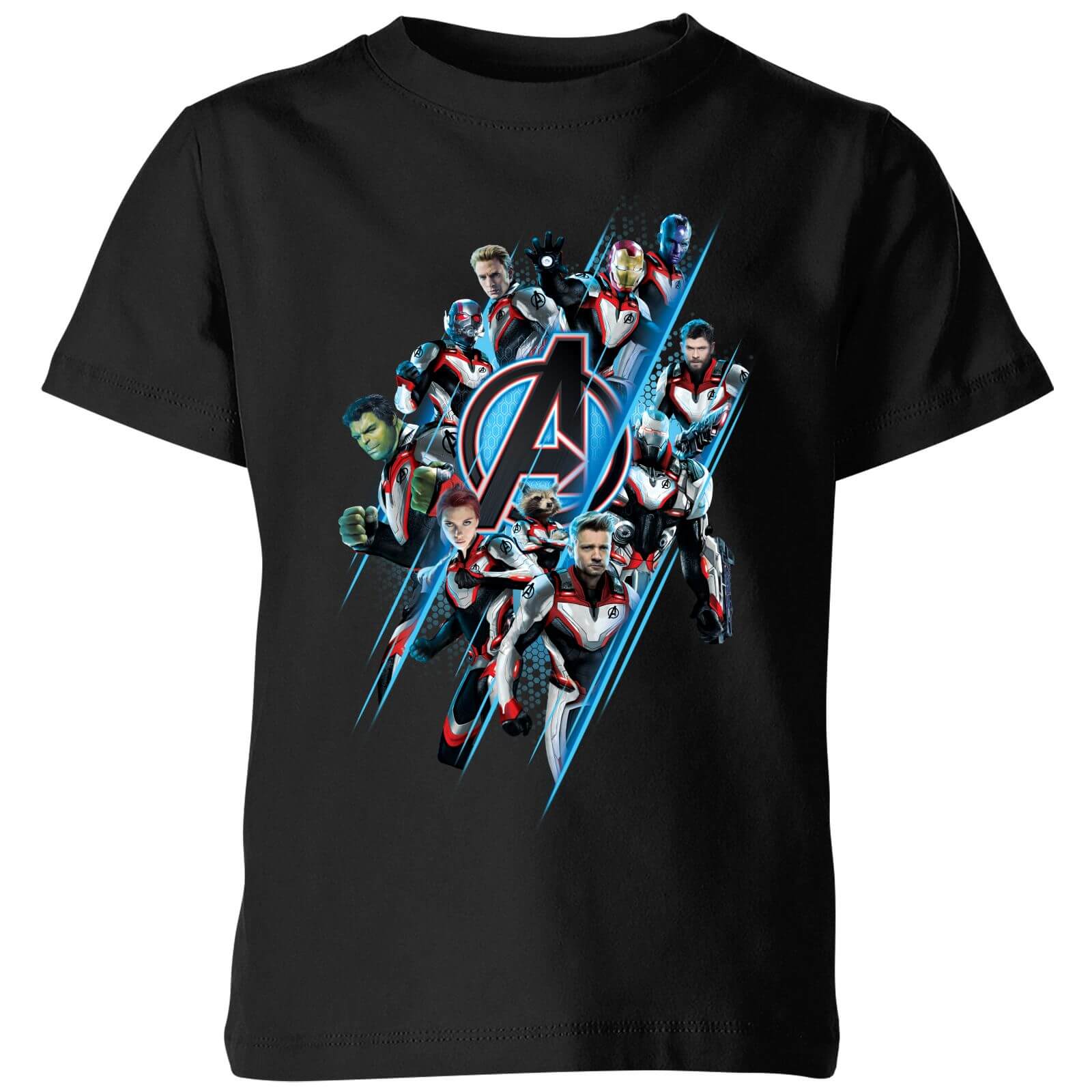 

T-Shirt Avengers: Endgame Logo Team - Nero - Bambini - 3-4 Anni