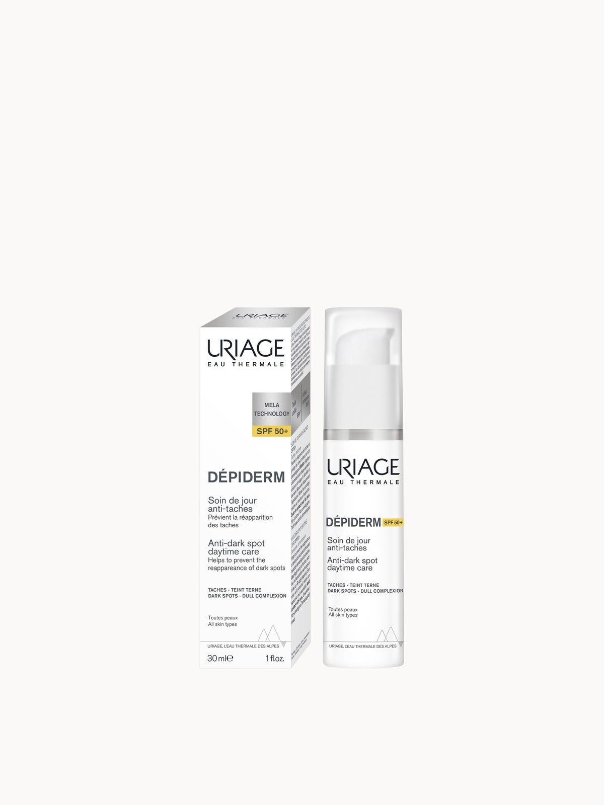 Uriage Dépiderm Anti-Dark Spot Daytime Care SPF50+ 30ml 2