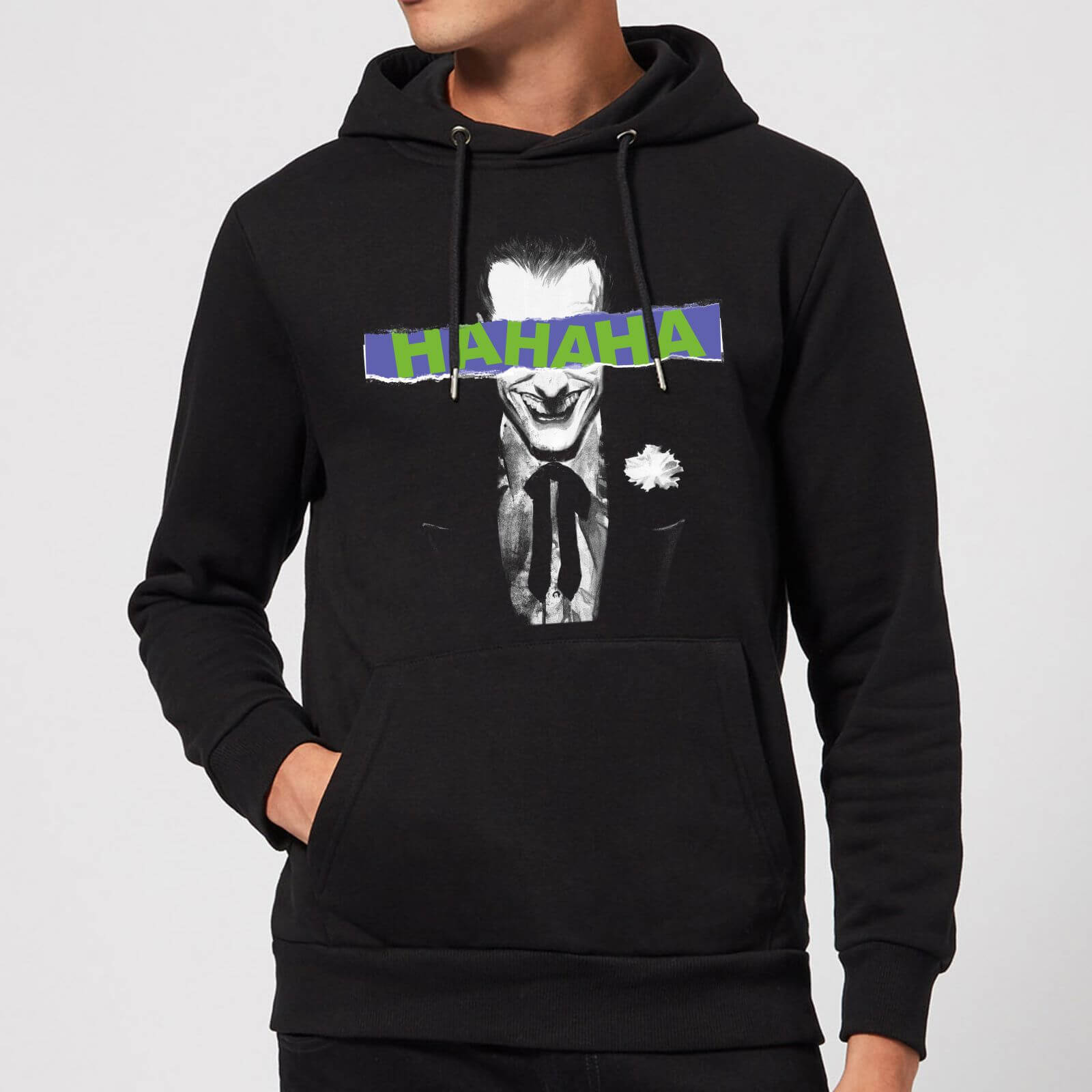 DC Comics Batman Joker The Greatest Stories Hoodie in Black - S
