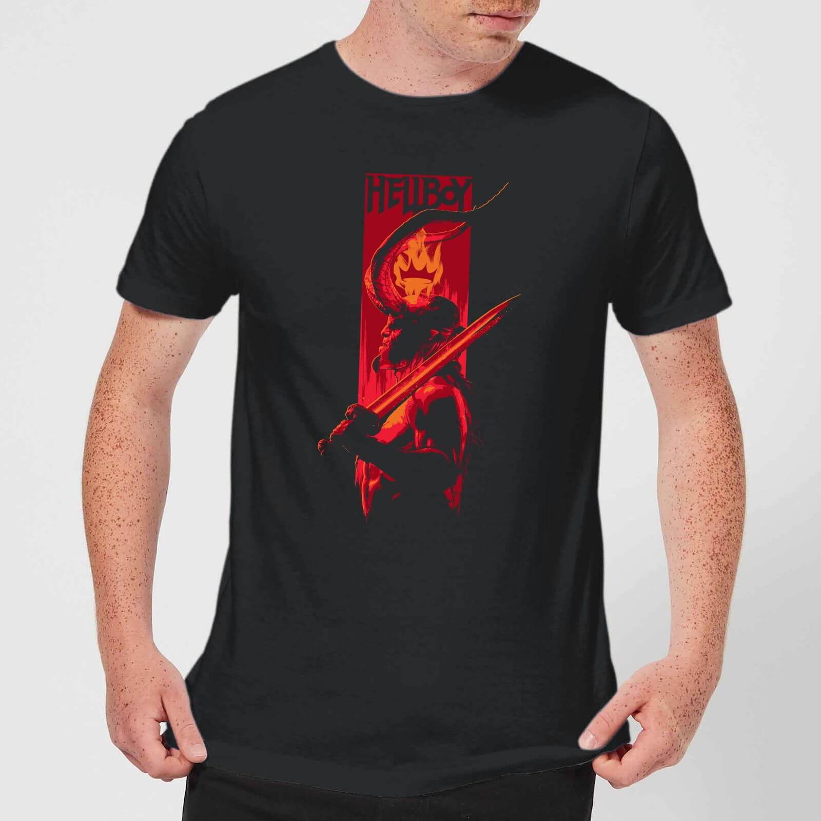 Hellboy Hail To The King Men's T-Shirt - Black - M - Negro