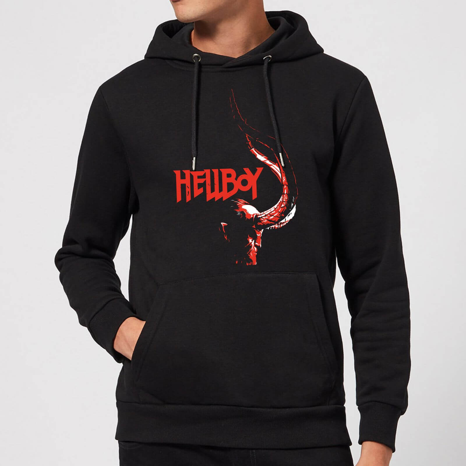 Hellboy Profile Hoodie - Black - L