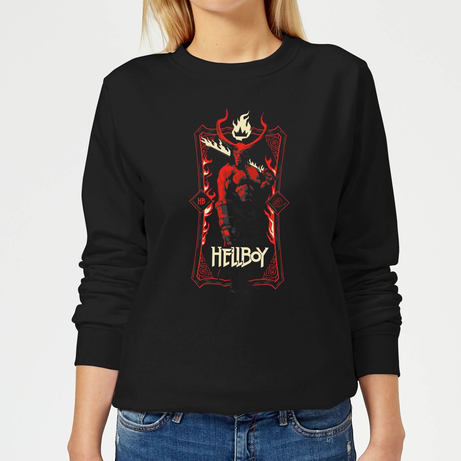 

Hellboy Right Hand Of Doom Women's Sweatshirt - Black - L - Noir