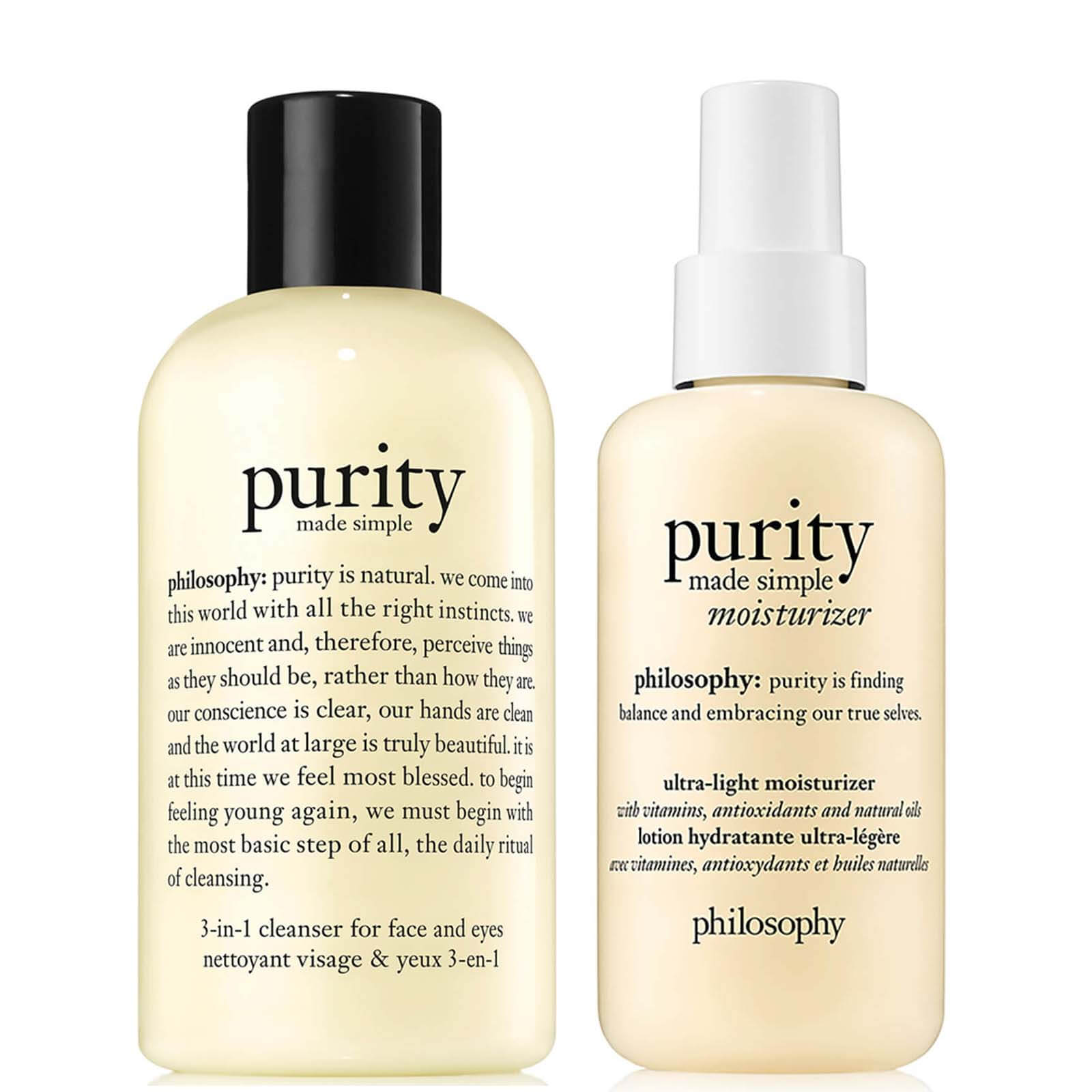 

philosophy Purity Cleanse & Moisturise Collection (Bundle)