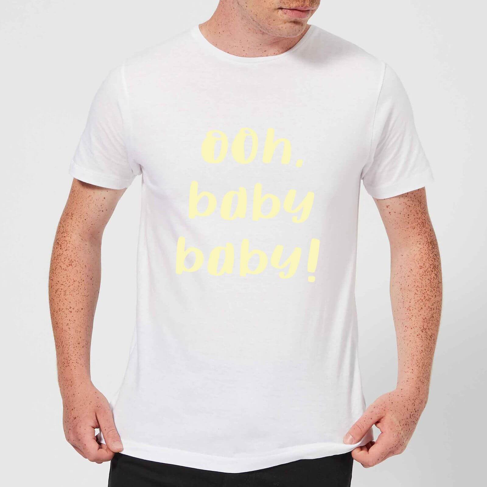 Ooh Baby Baby Men's T-Shirt - White - XL - White
