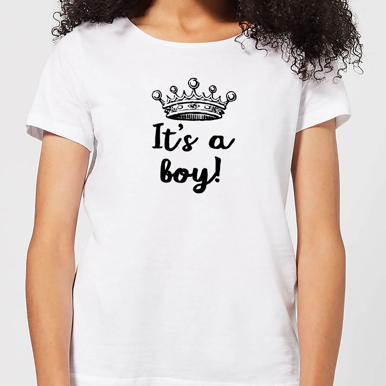 It's A Boy Women's T-Shirt - White - L - White