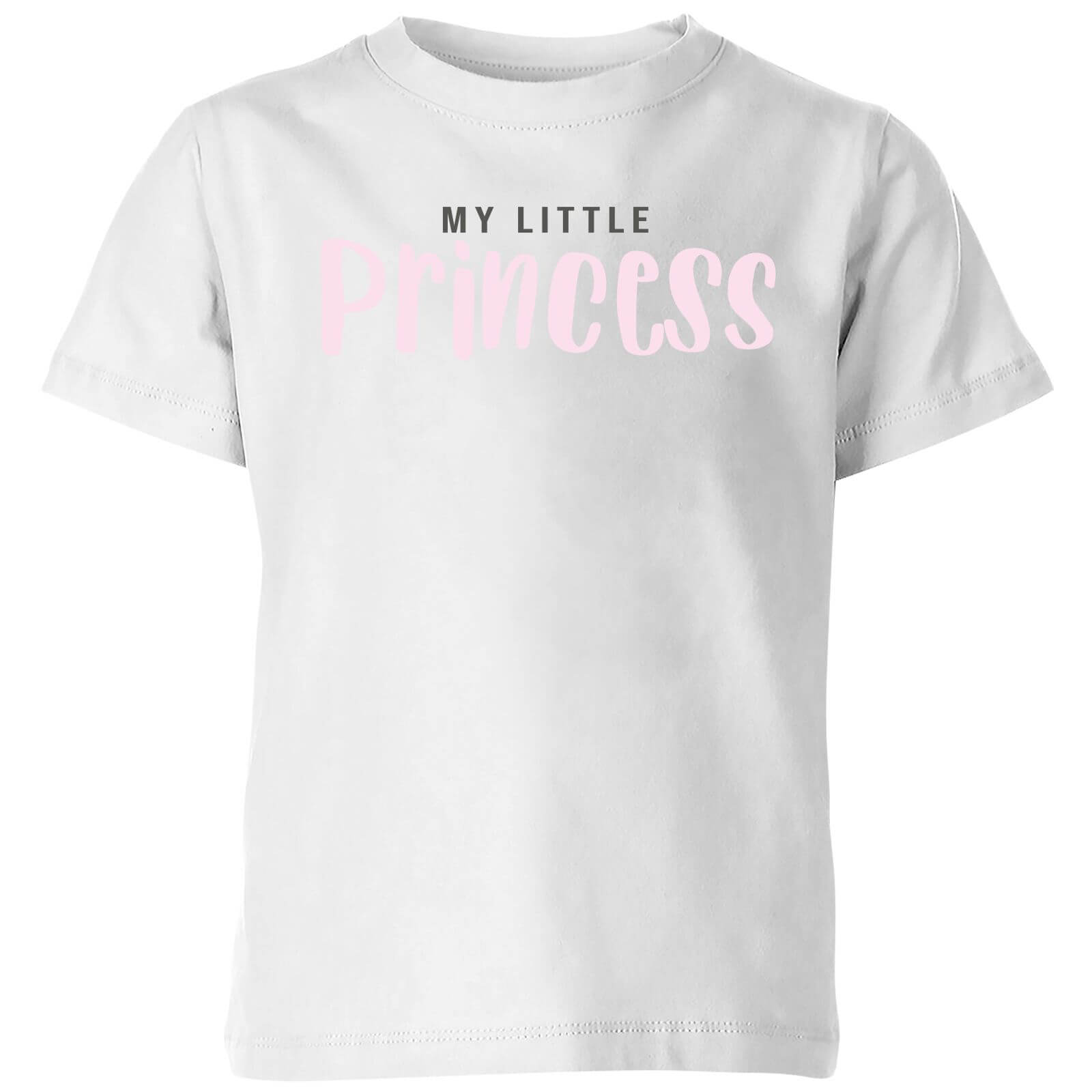 My Little Princess Kids' T-Shirt - White - 9-10 Years - White