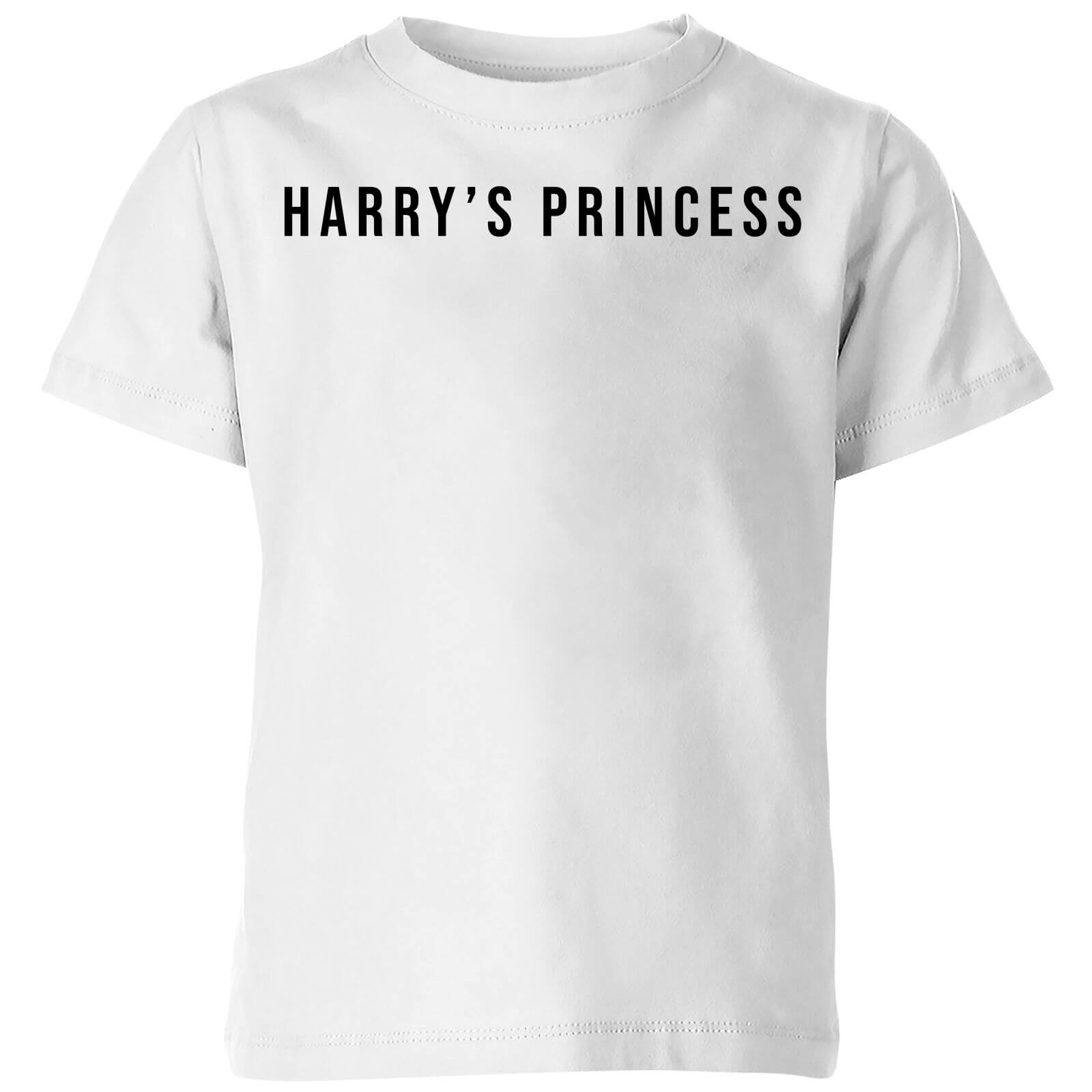 Harry's Princess Kids' T-Shirt - White - 3-4 Years - White