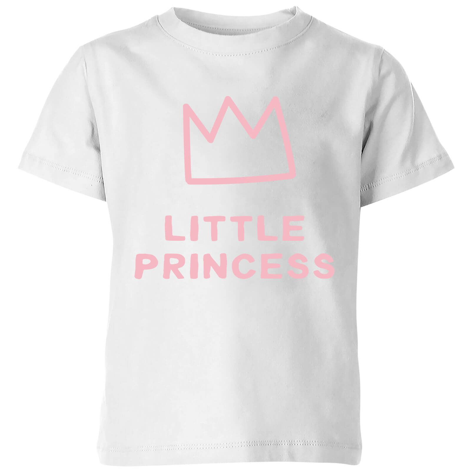 Little Princess Kids' T-Shirt - White - 11-12 Years - White