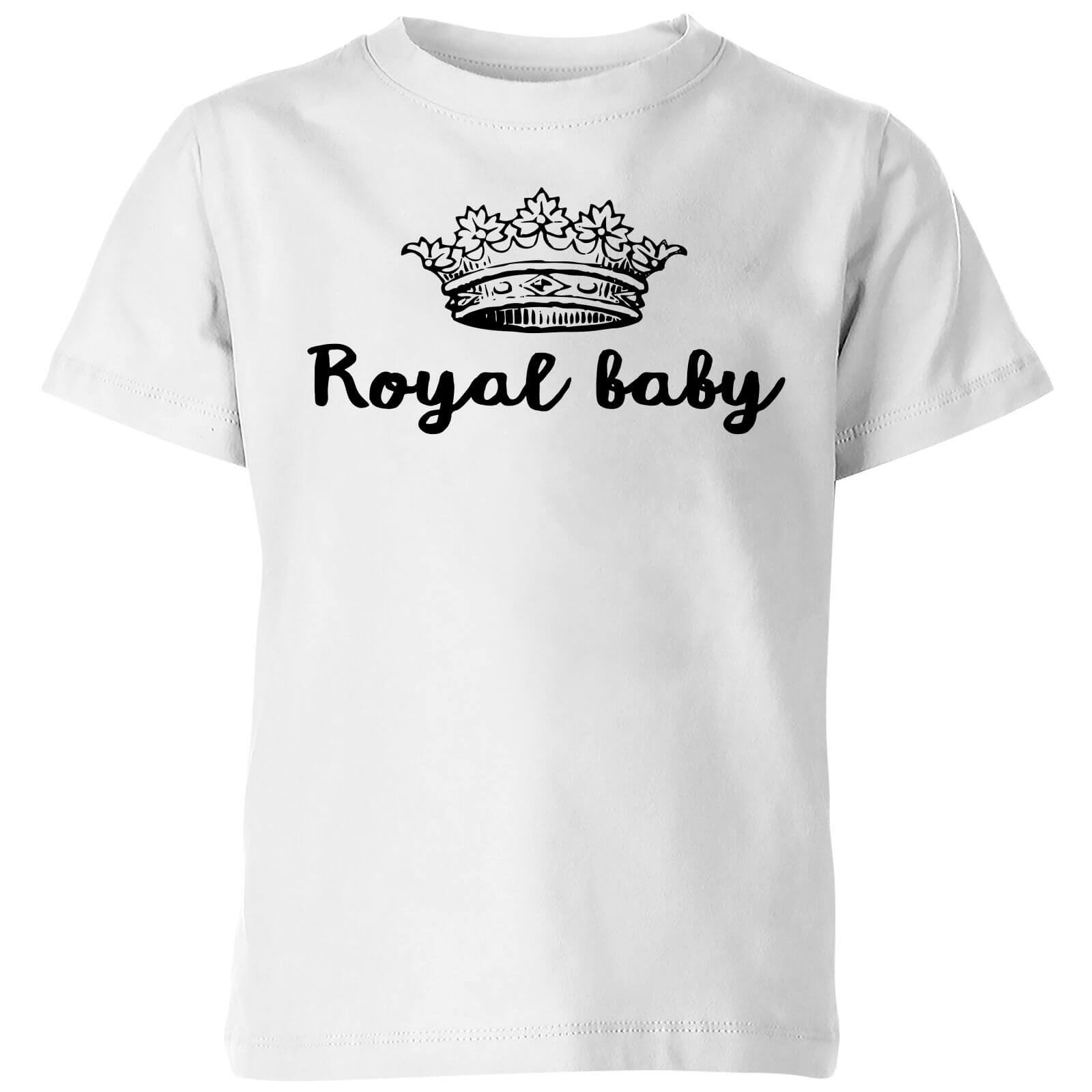 Royal Baby Kids' T-Shirt - White - 9-10 Years - White