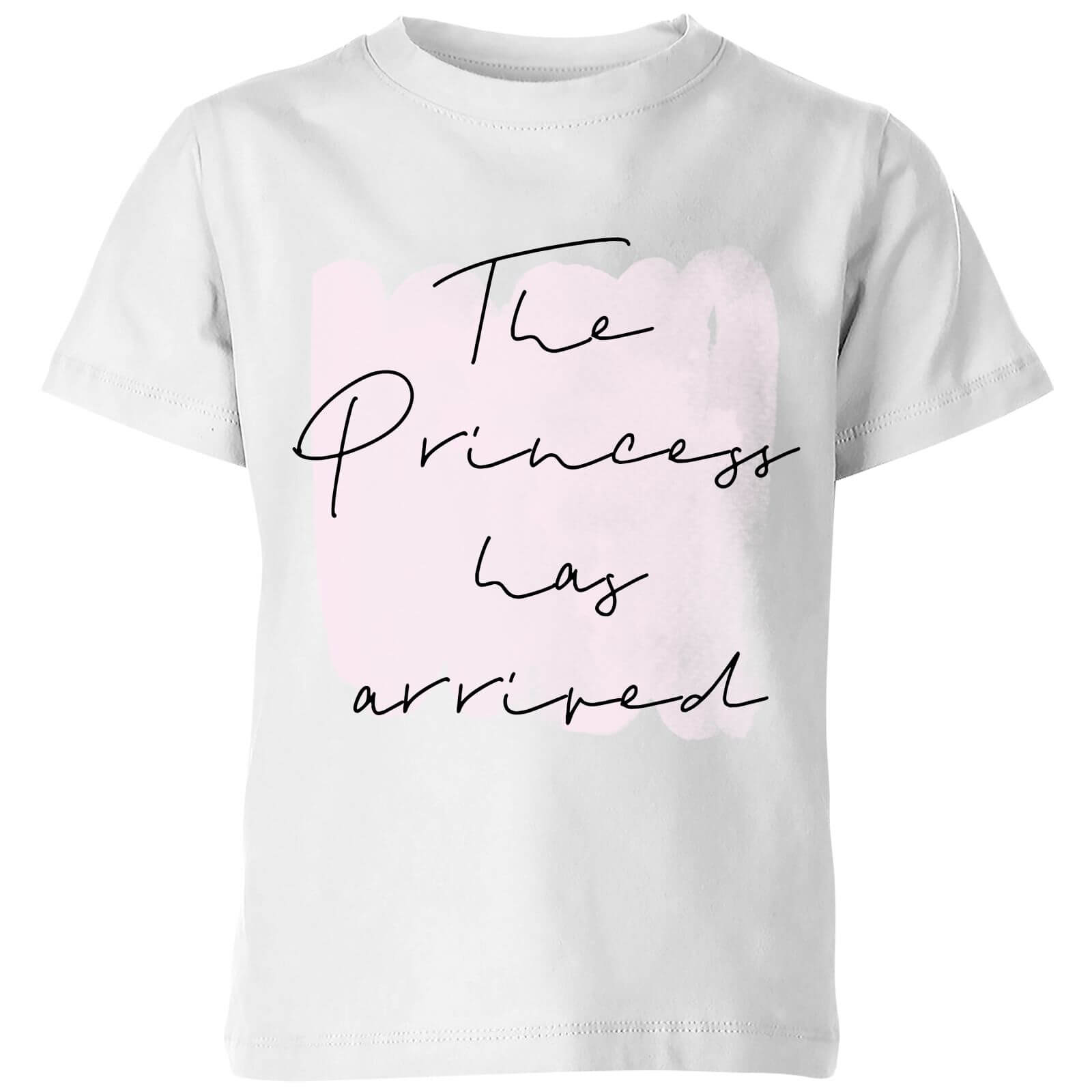 The Princess Has Arrived Kids' T-Shirt - White - 9-10 Years - White