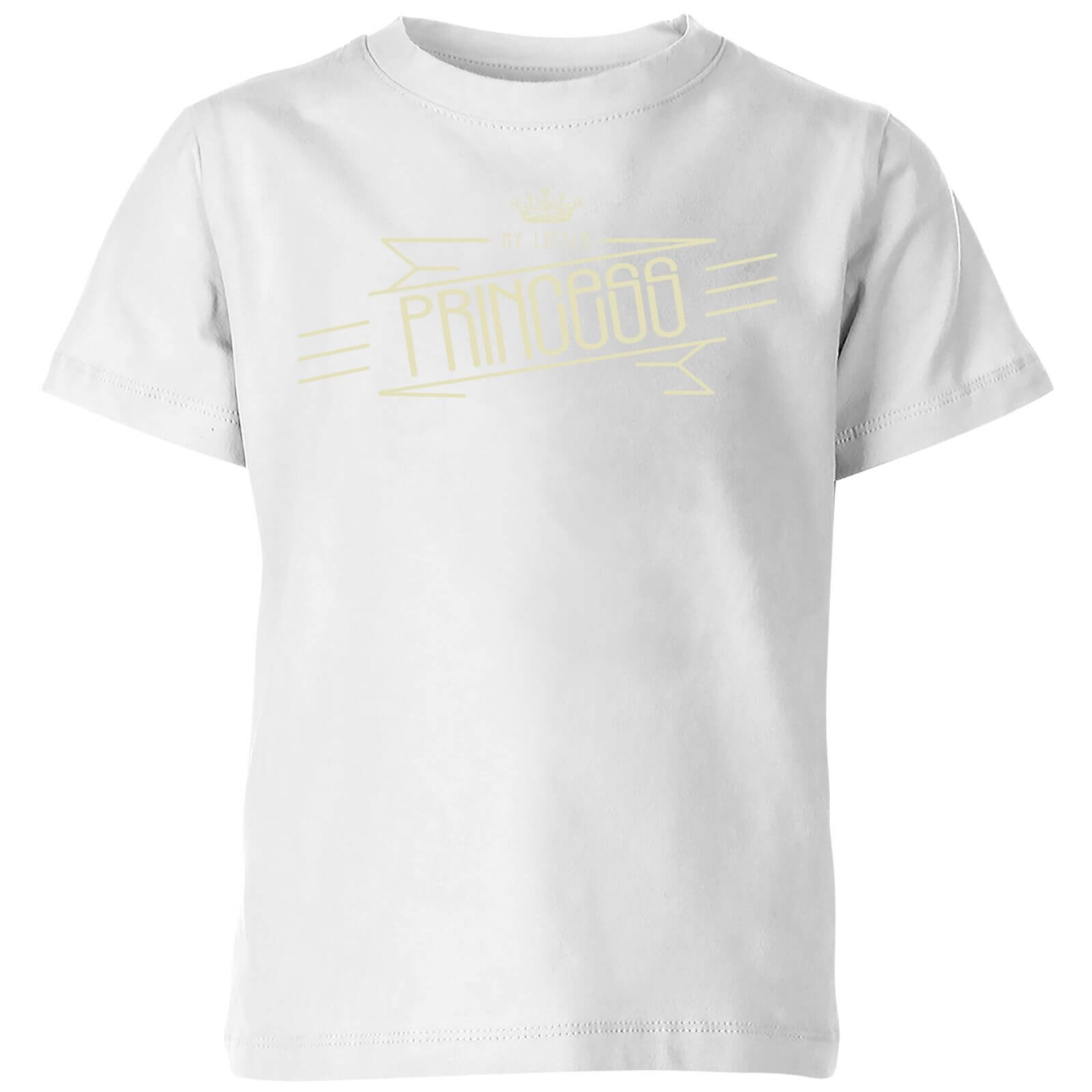 My Little Princess Kids' T-Shirt - White - 9-10 Years - White