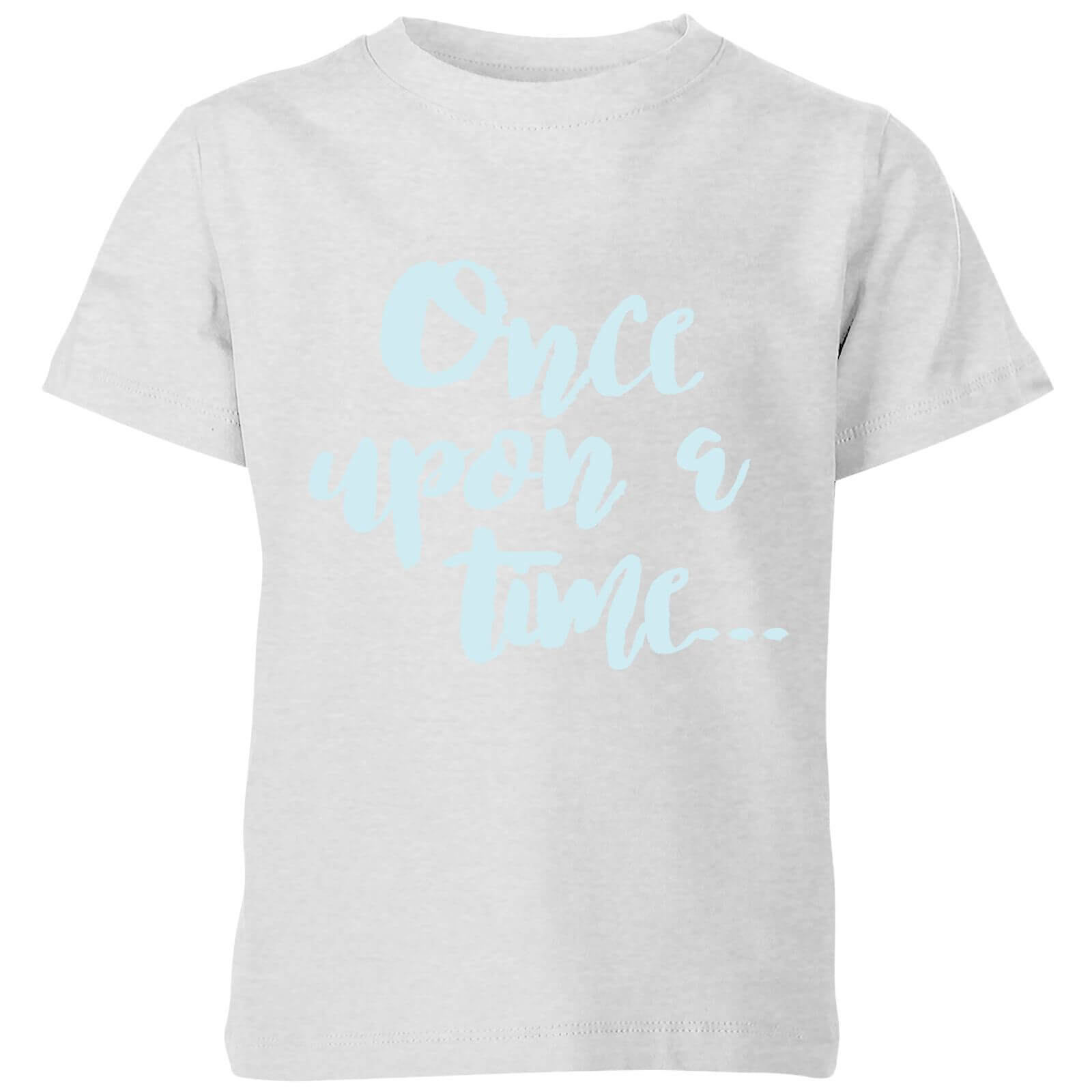 Once Upon A Time Kids' T-Shirt - Grey - 7-8 Years - Grey