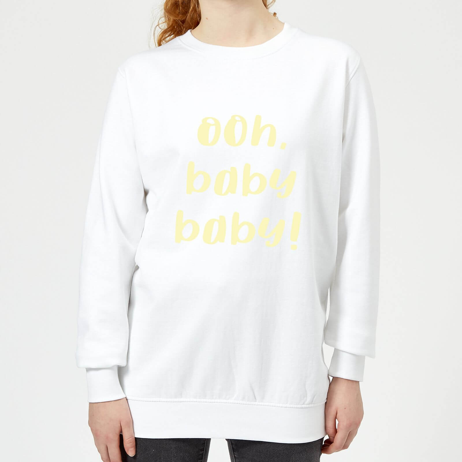 Ooh Baby Baby Women's Sweatshirt - White - XS - White