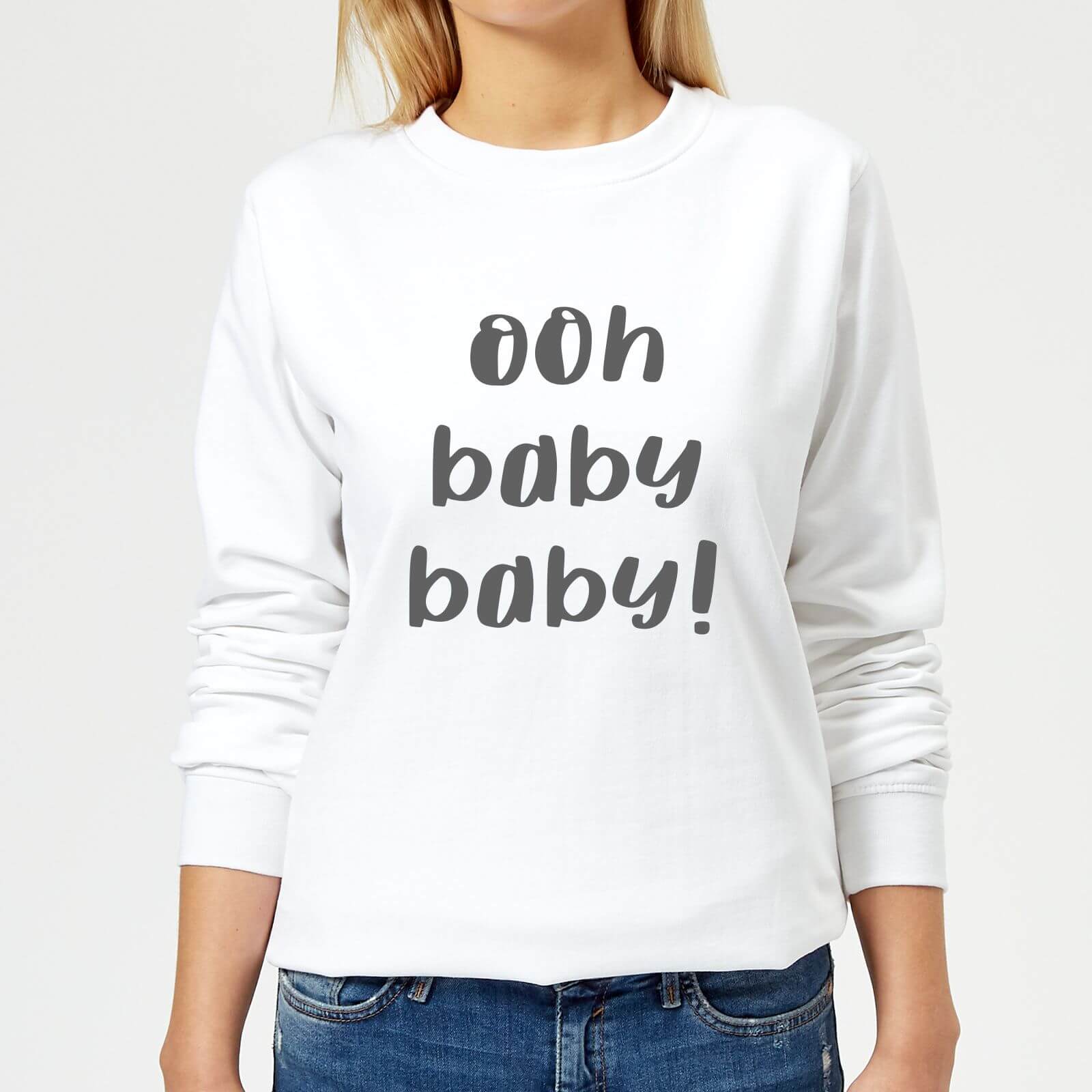 Ooh Baby Baby Women's Sweatshirt - White - M - White