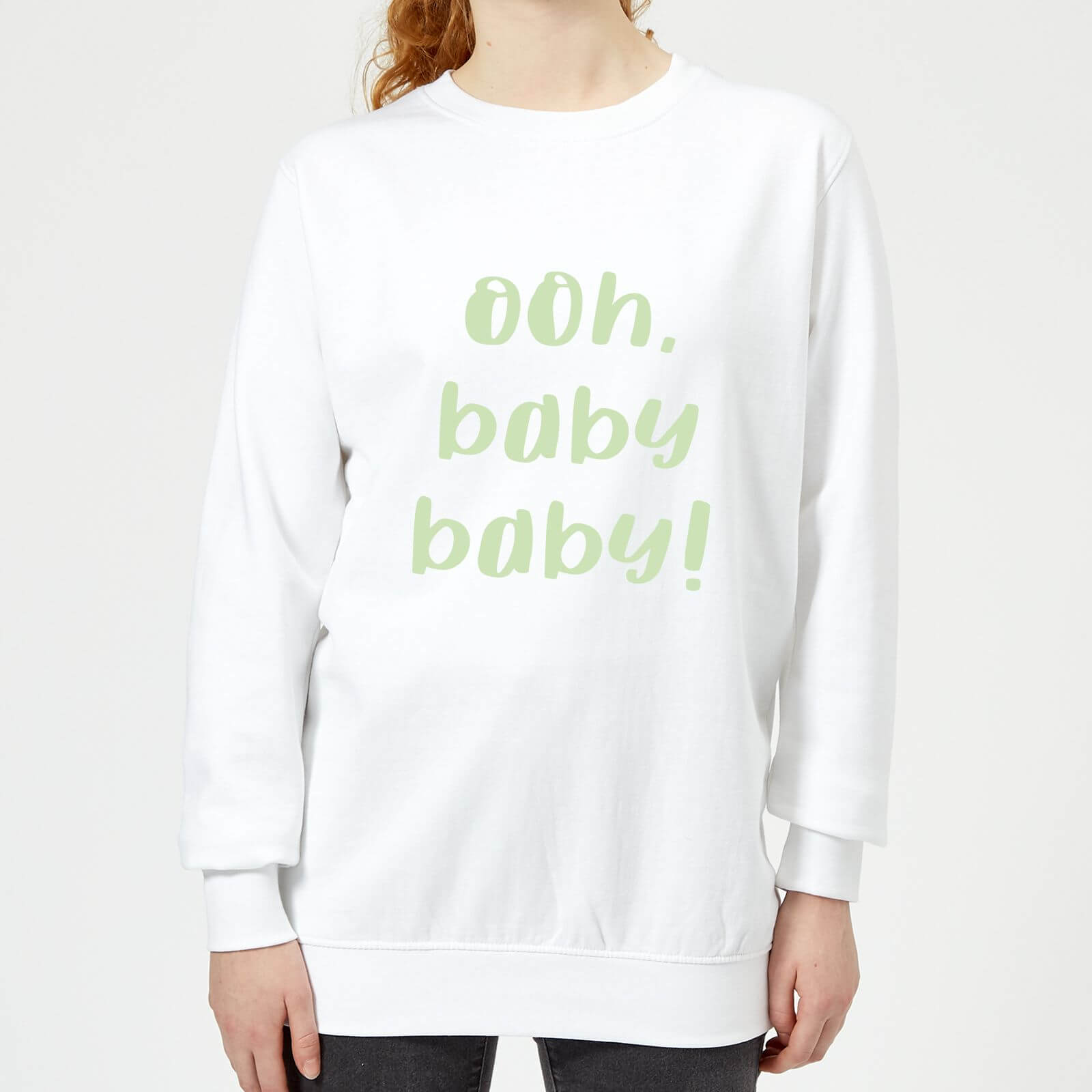 Ooh Baby Baby Women's Sweatshirt - White - XS - White