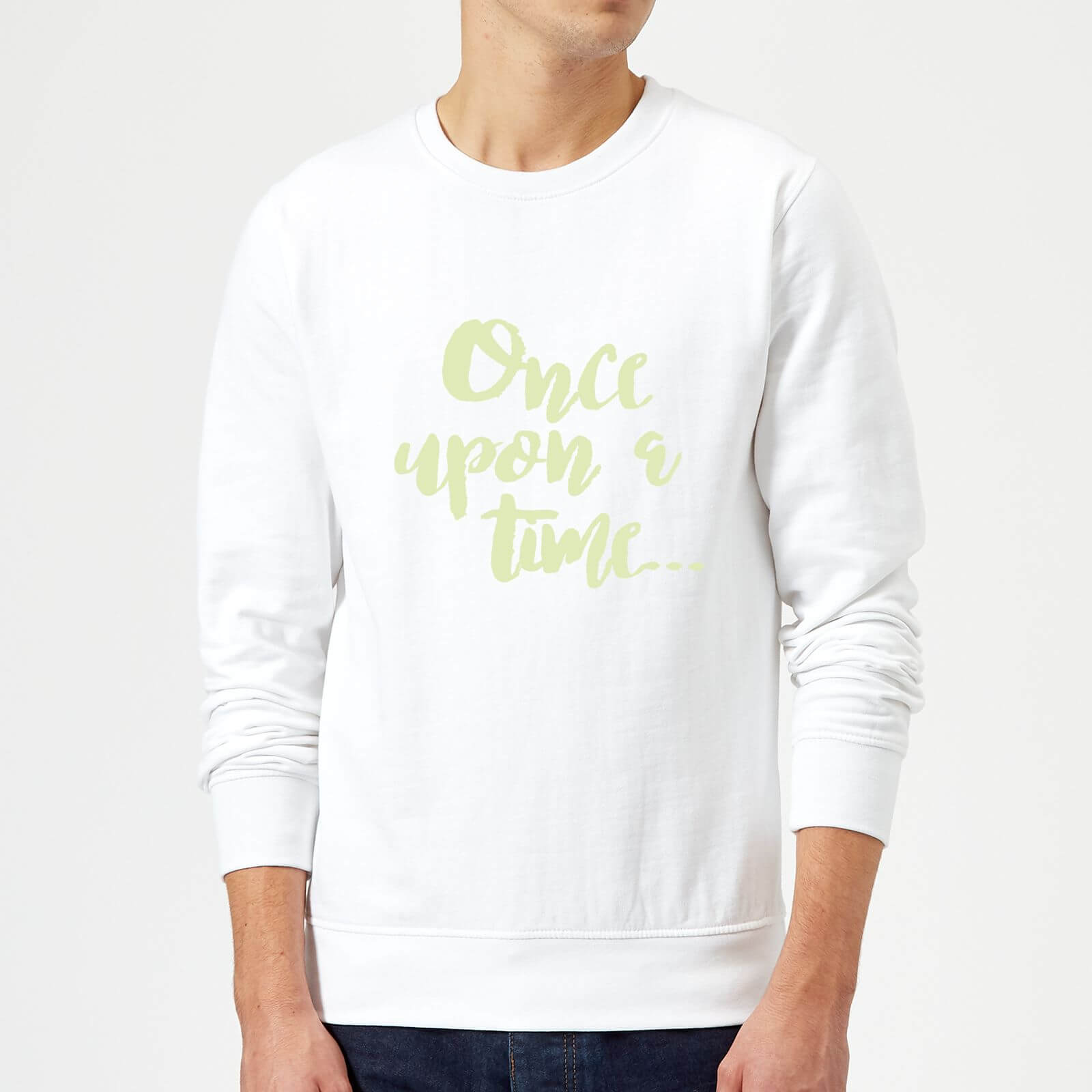 Once Upon A Time Sweatshirt - White - XXL - White
