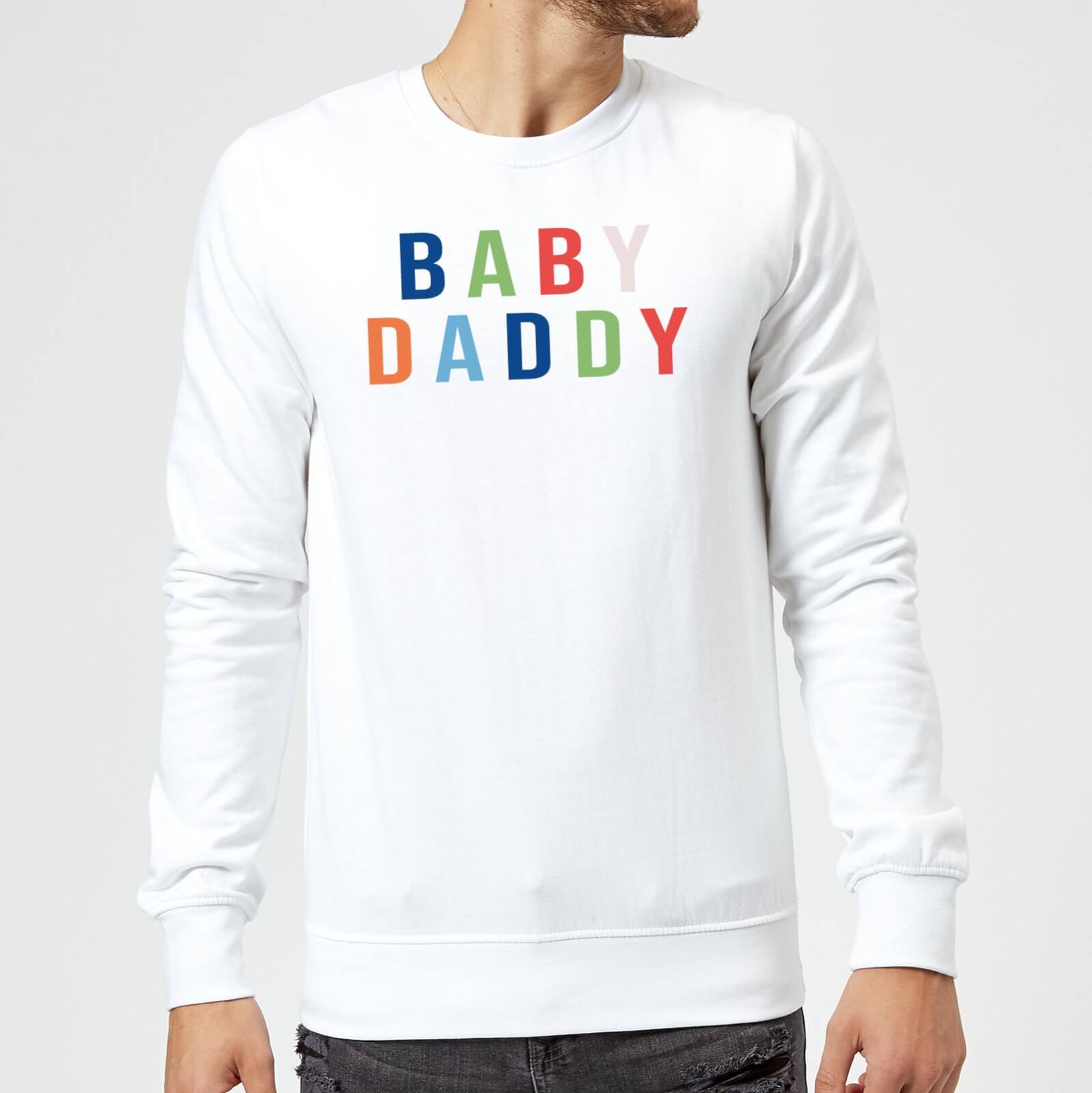 Baby Daddy Sweatshirt - White - XXL - White