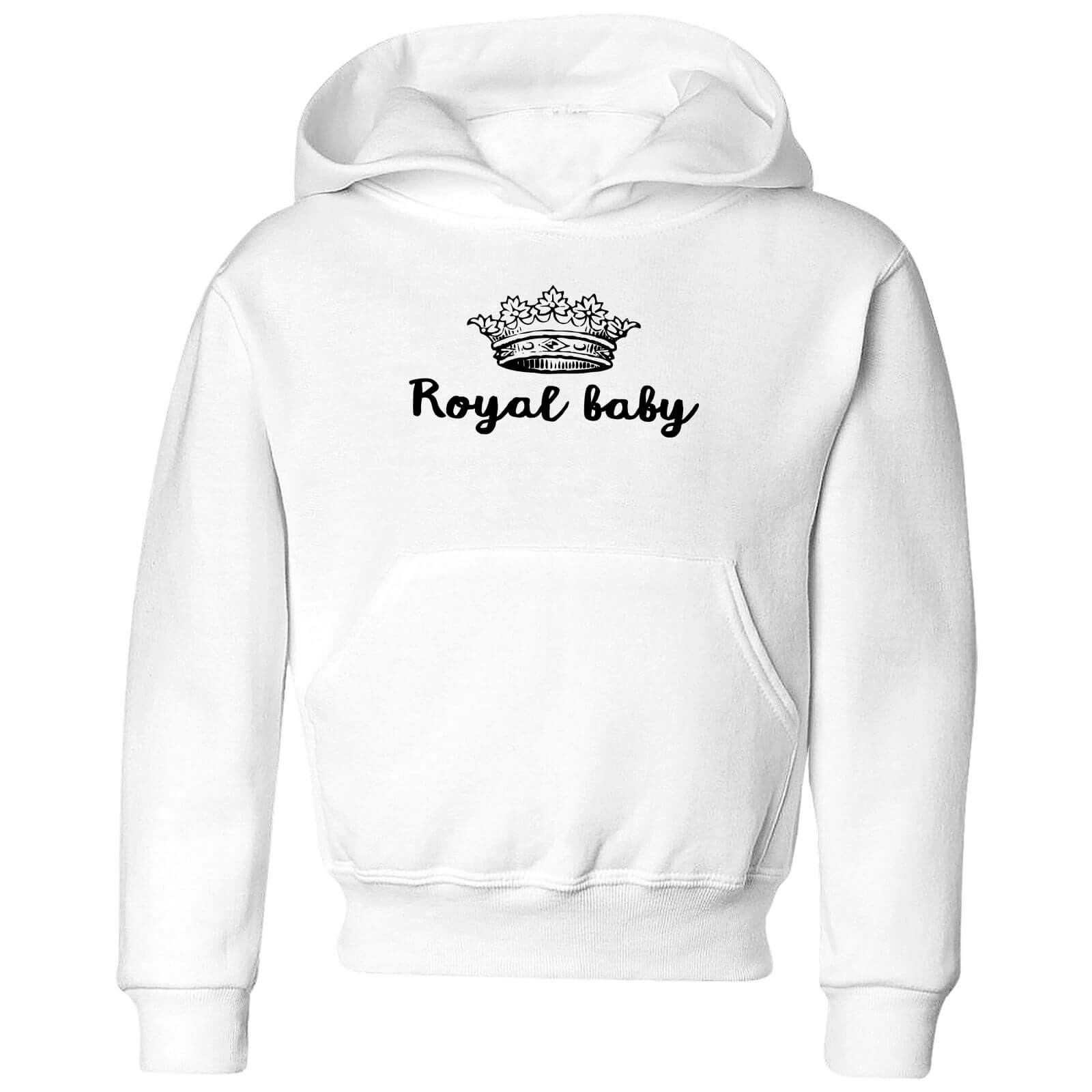Royal Baby Kids' Hoodie - White - 7-8 Years - White