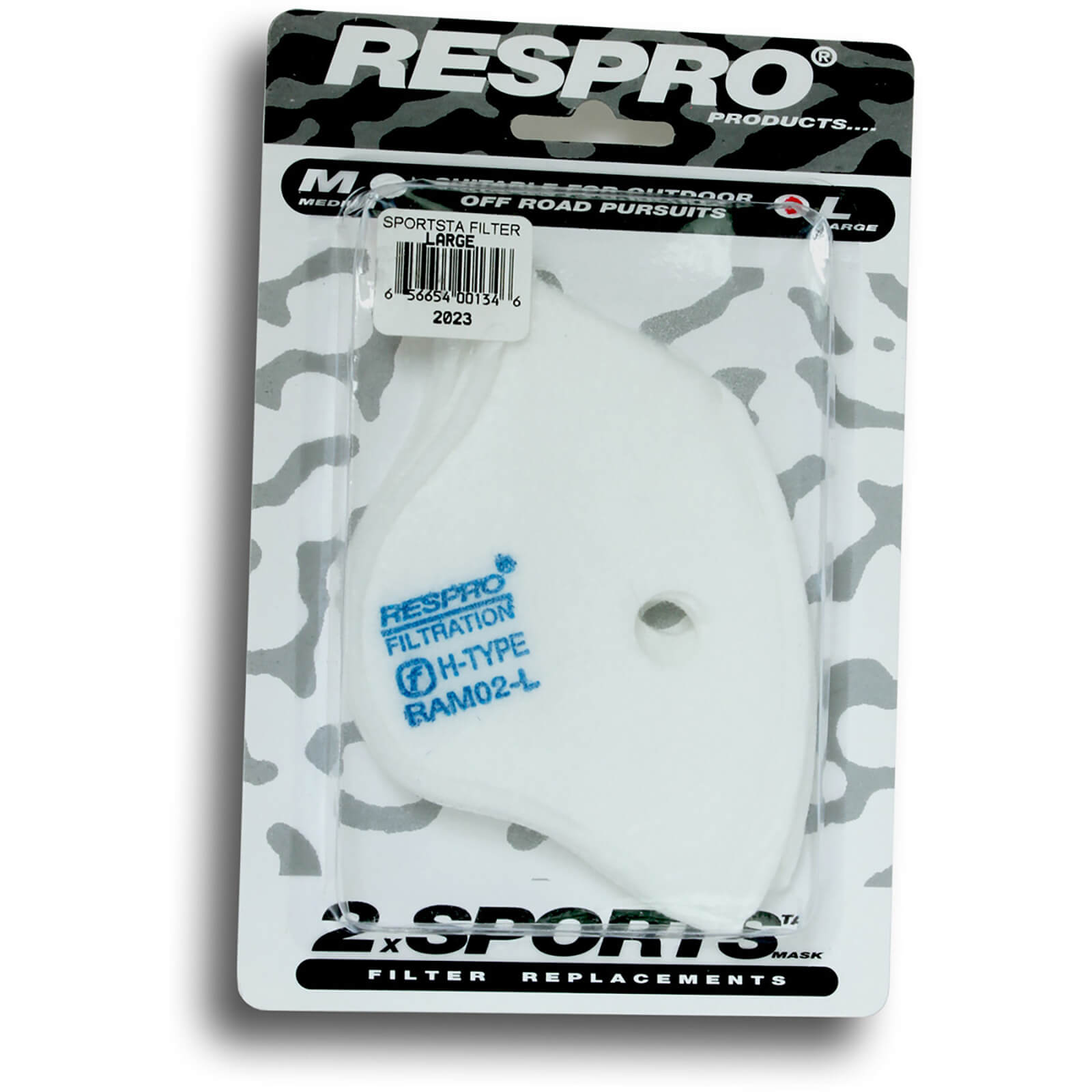 Respro Sportsta Filter - Pack Of 2 - M