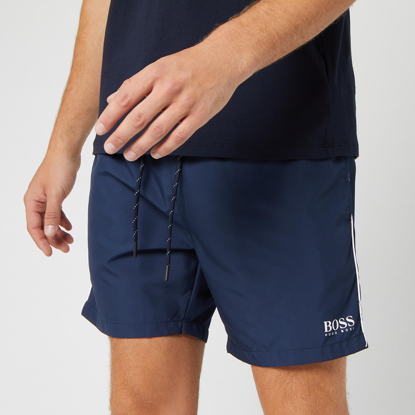 Image of BOSS Men's Starfish Swim Shorts - Blue - S