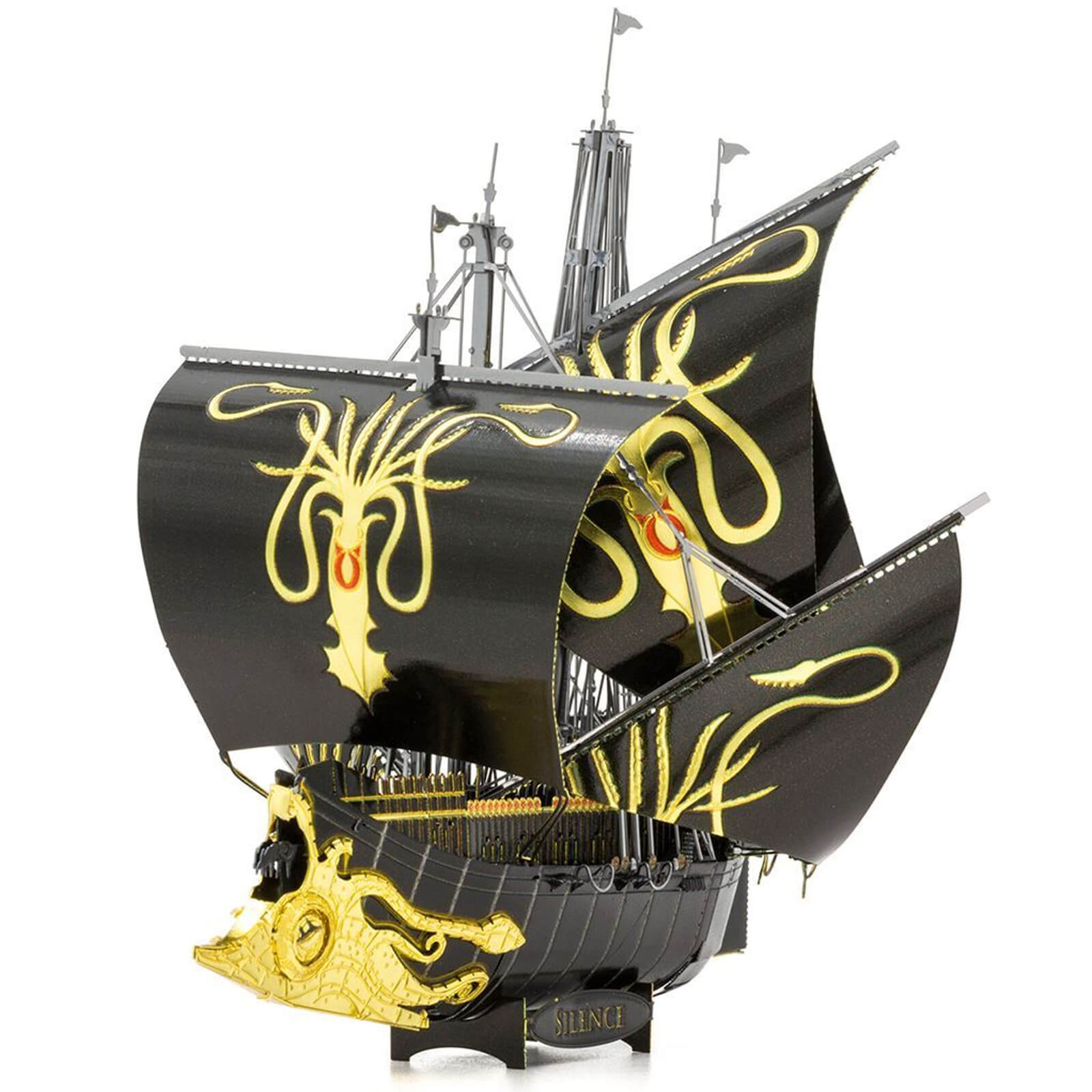 Maqueta barco Greyjoy Silencio Juego de Tronos Metal Earth ICON X