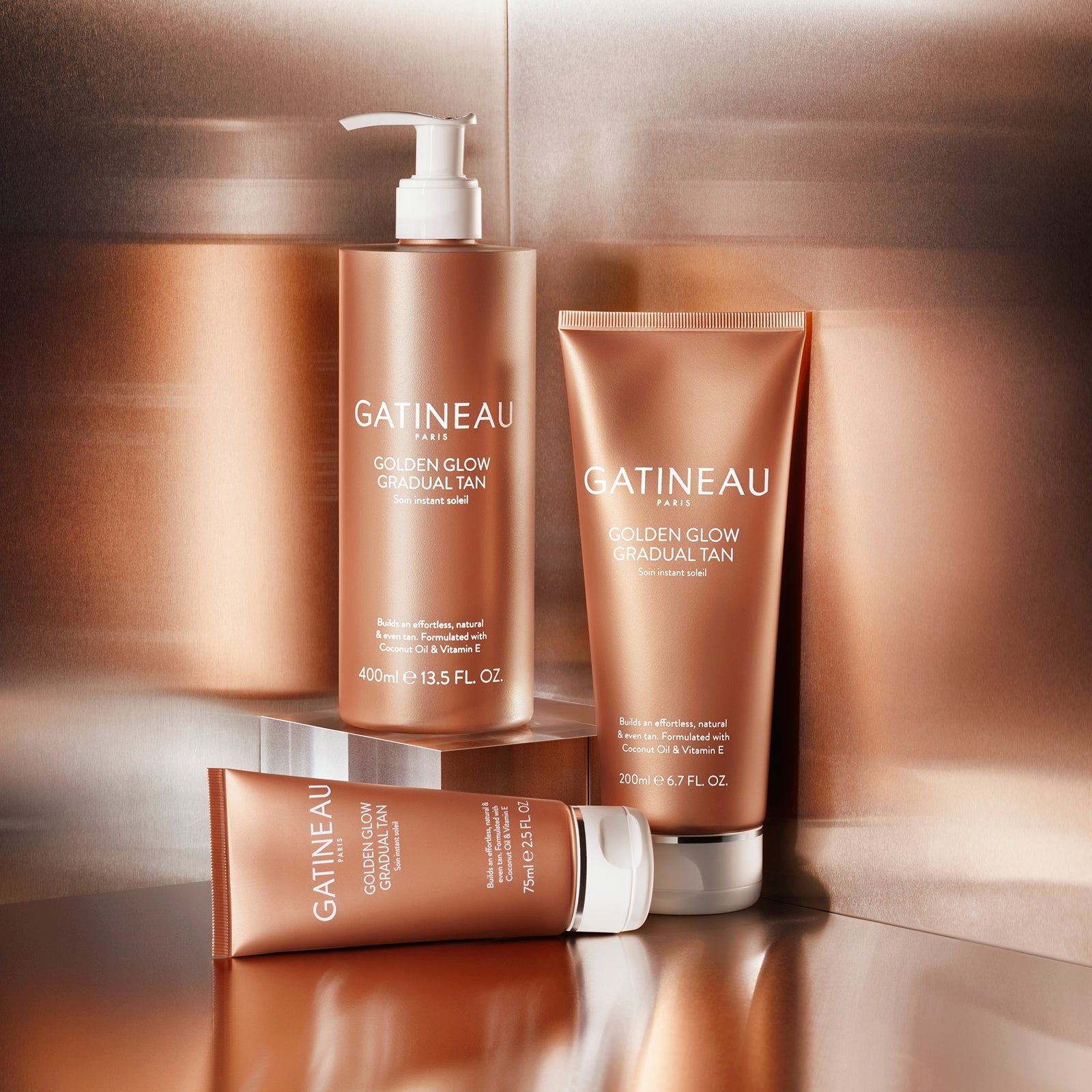 Gatineau Golden Glow Gradual Tan Cream 75ml 3