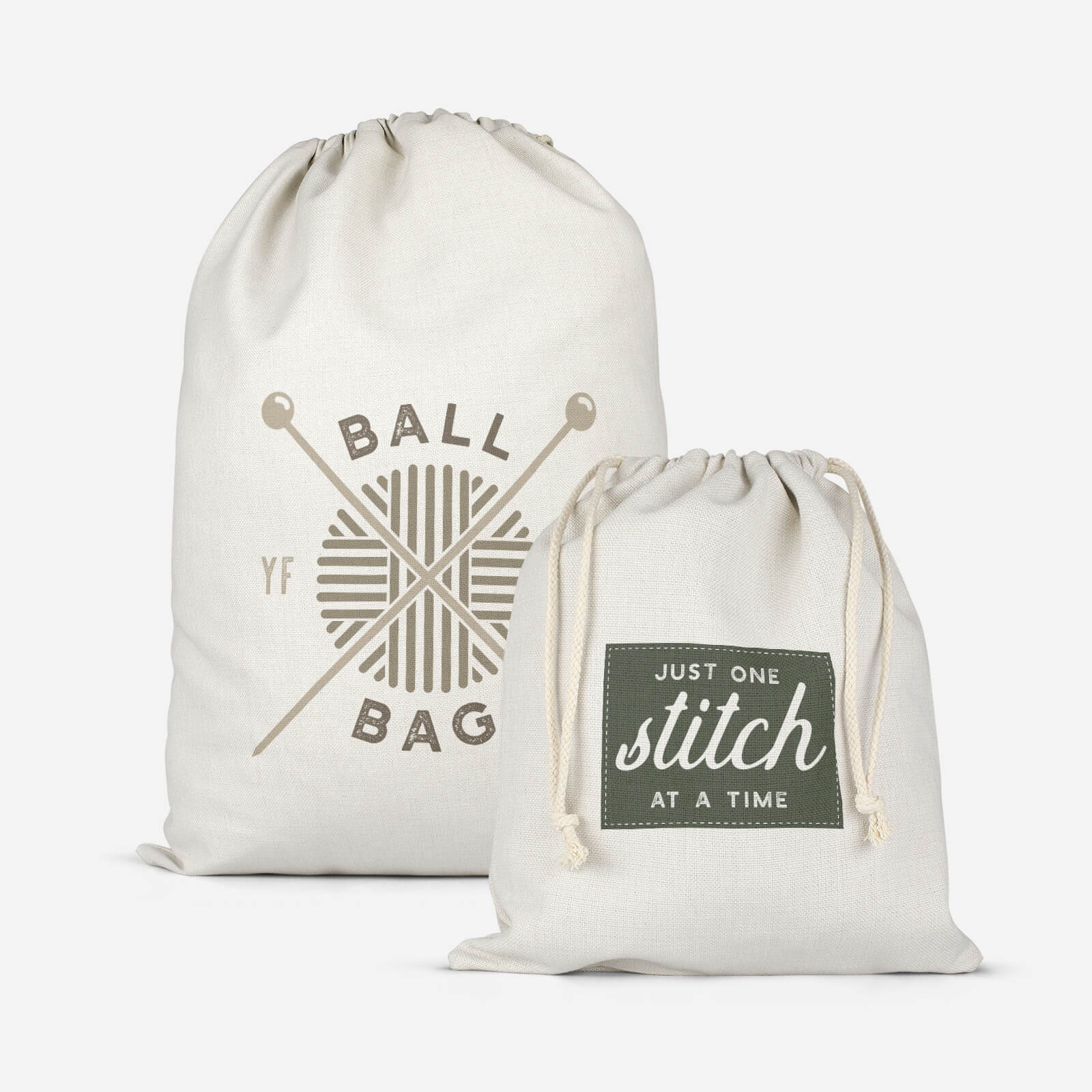 By IWOOT A House Is Not A Home Without A Dog Cotton Storage Bag - Small | 