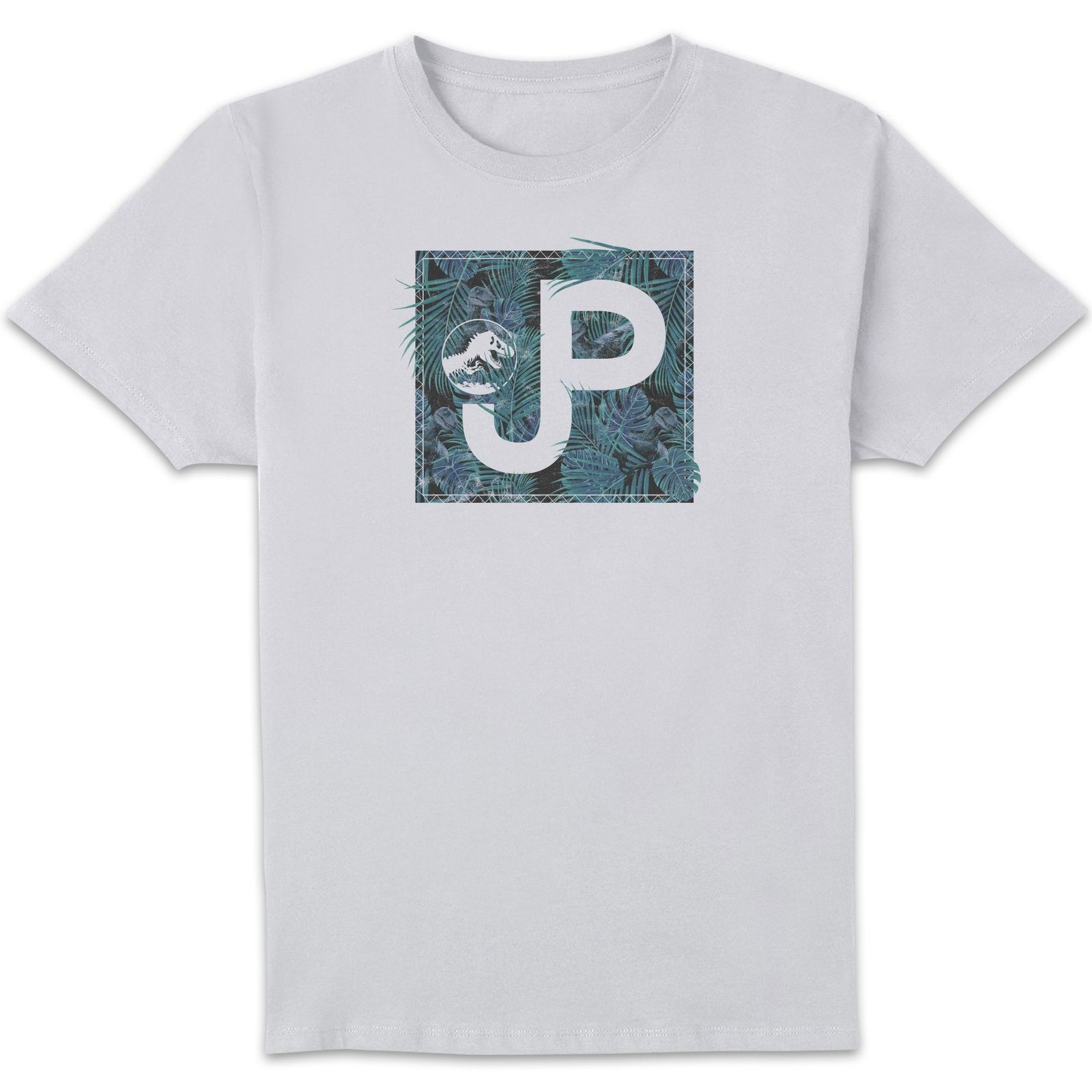 Jurassic Park Primal Raptor Floral T-Shirt - White - M