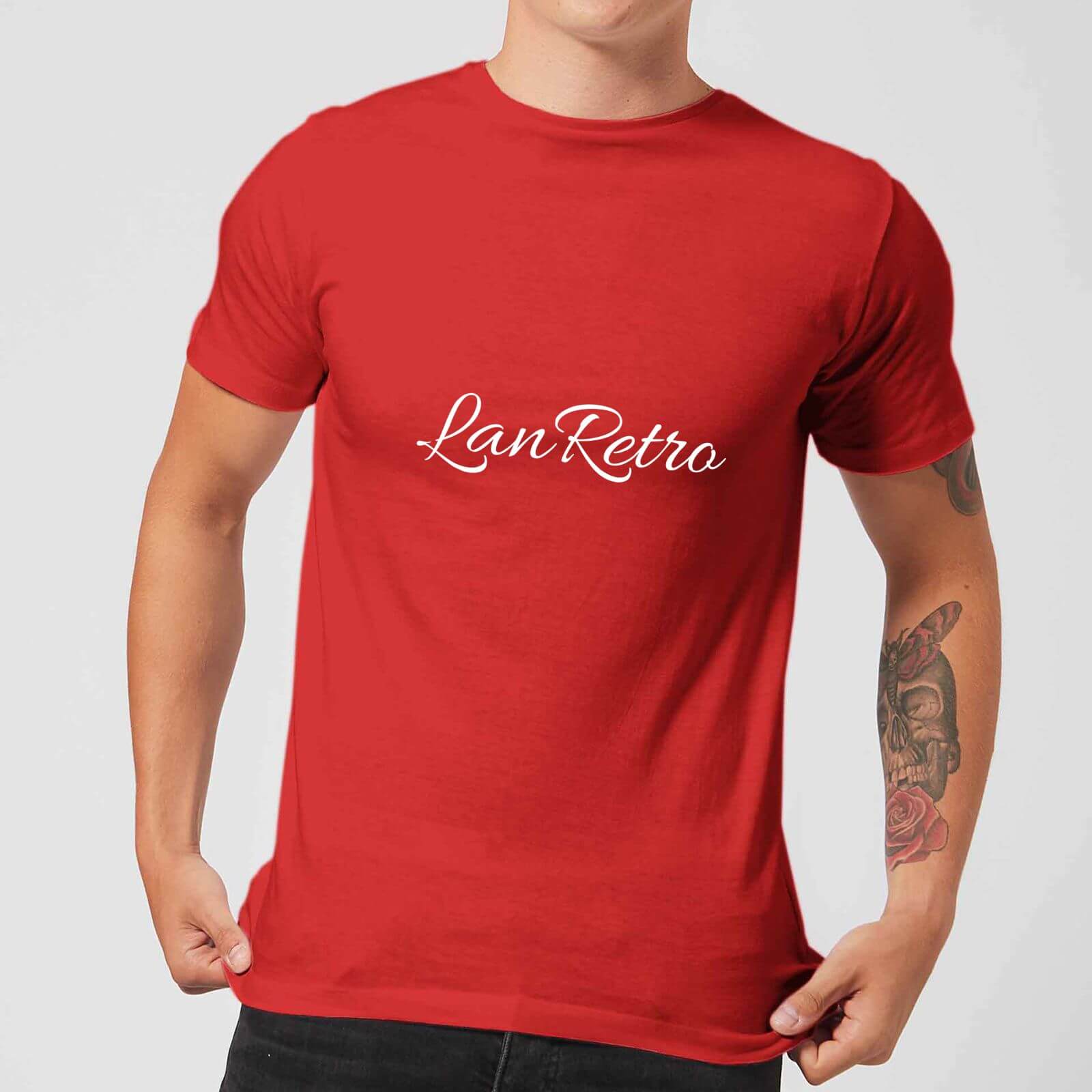 Lanre Retro Lanretro Men's T-Shirt - Red - S - Red