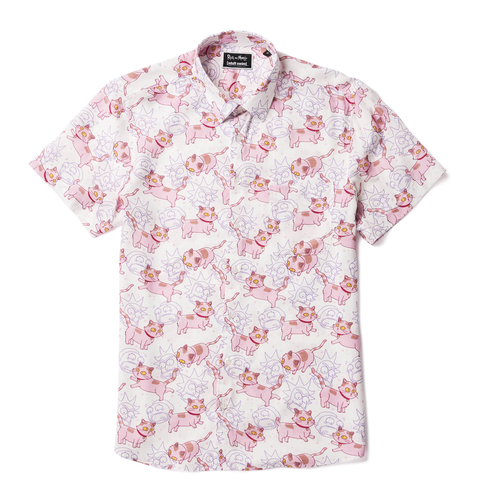 Chemise Rick & Morty Style Félin Zavvi Exclusive - L