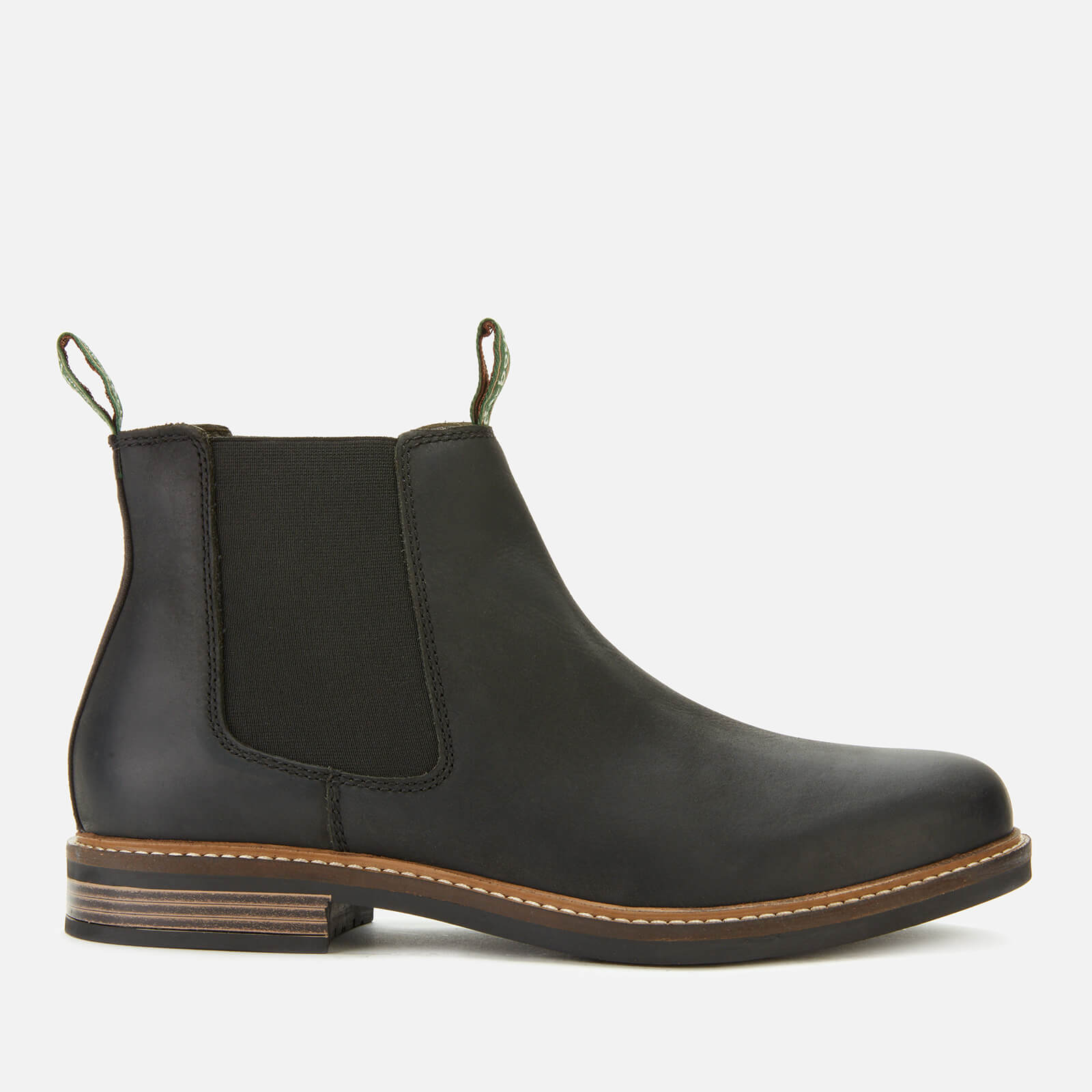Barbour Men’s Farsley Leather Chelsea Boots - Black