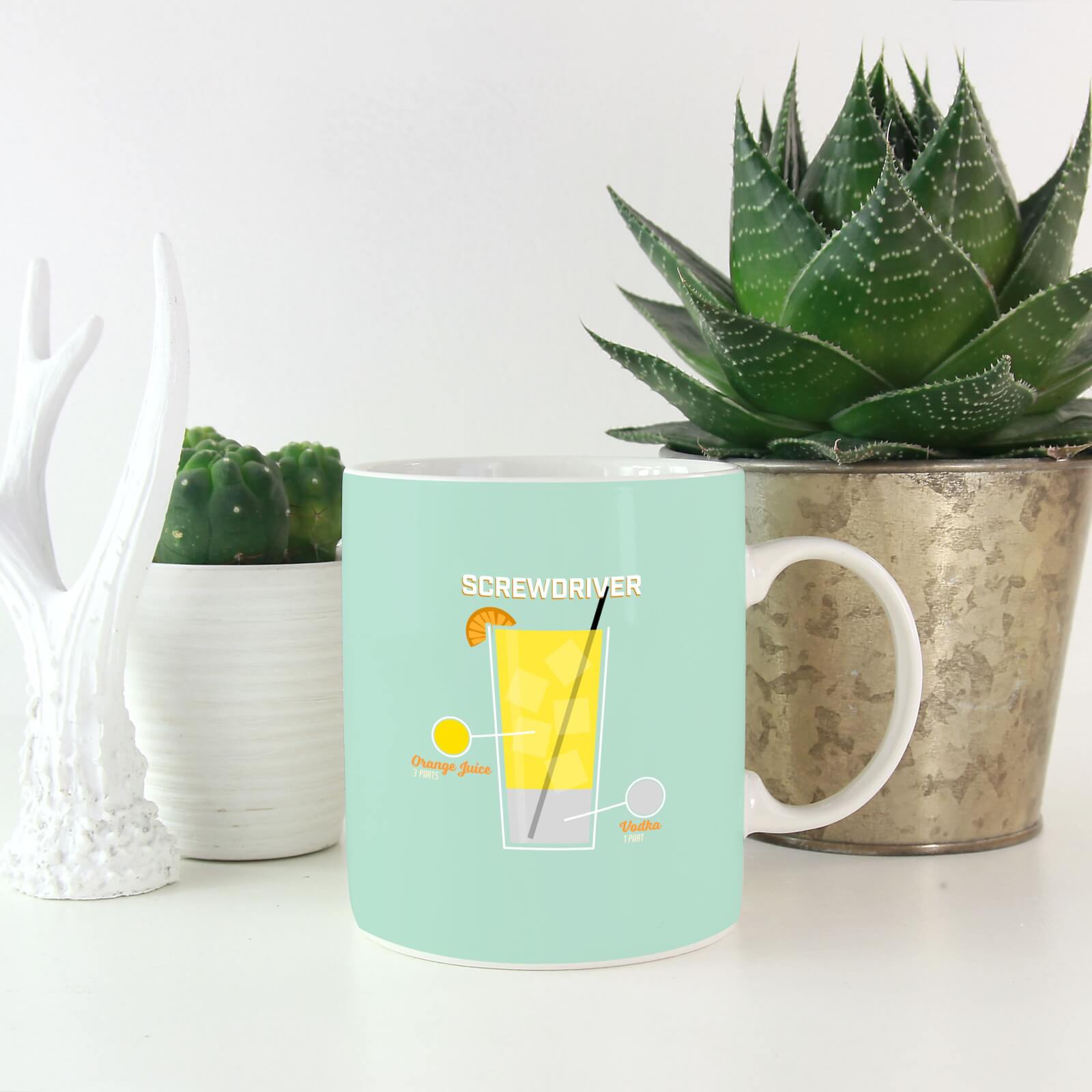 Infographic Screwdriver Mug