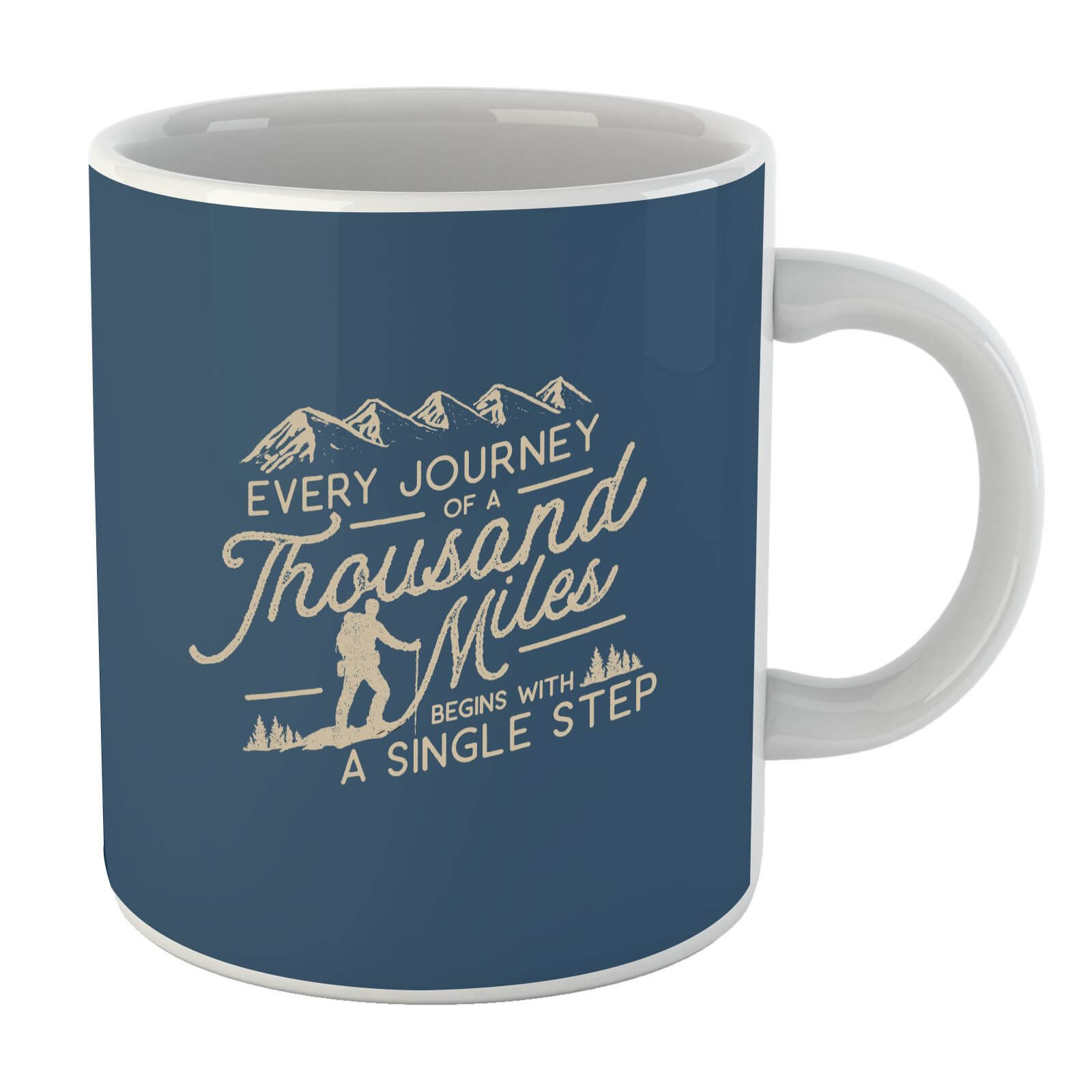 Every Journey Begins With A Single Step Mug