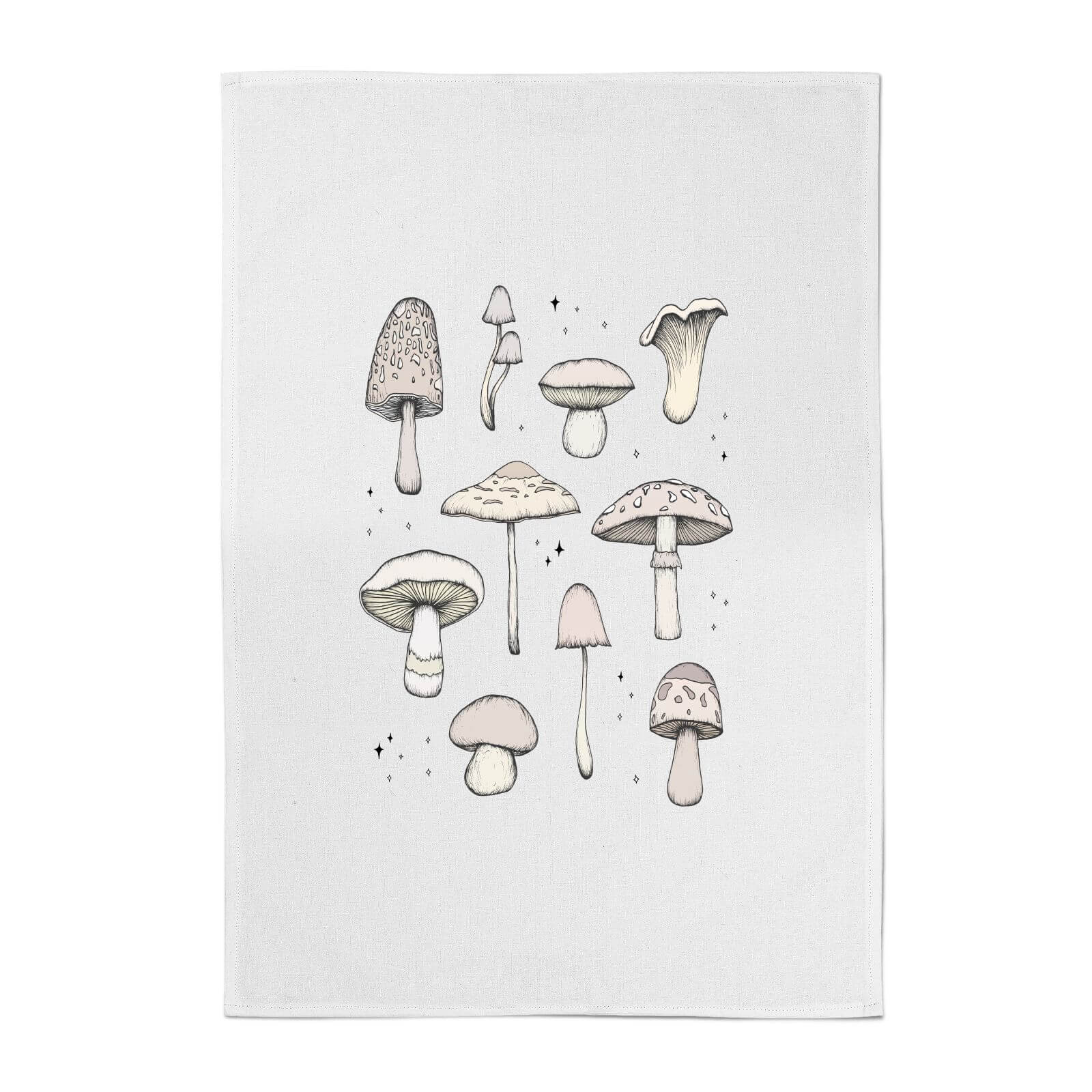 Mushrooms Cotton Tea Towel