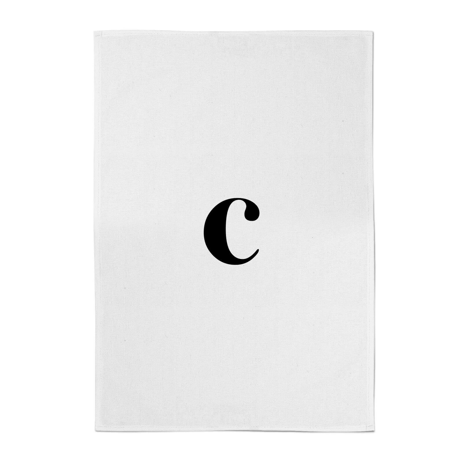 C Cotton Tea Towel