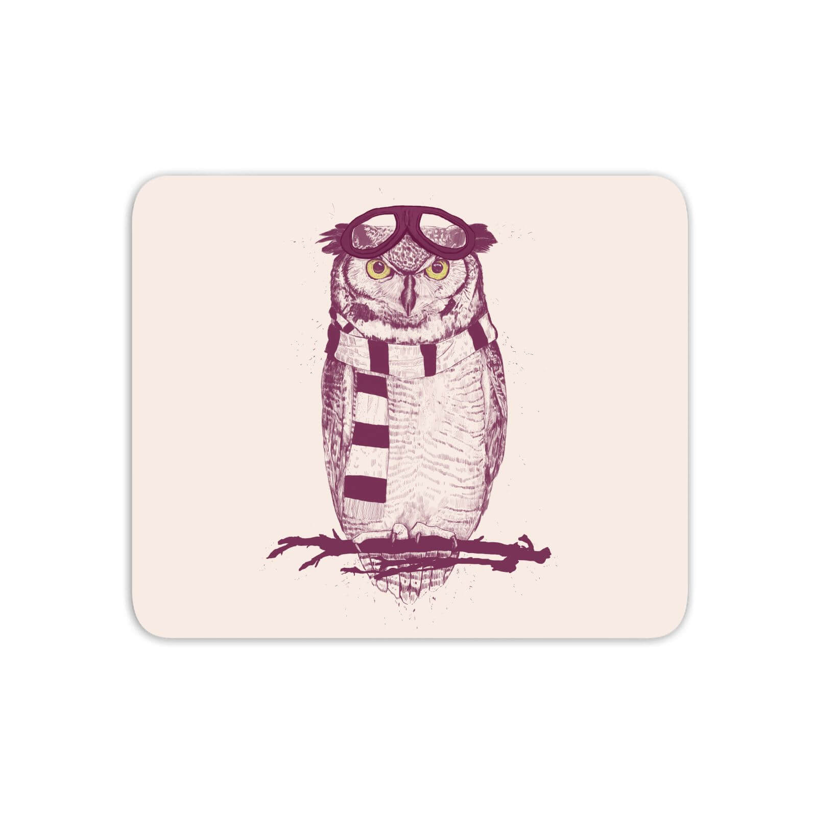 Winter Owl Mouse Mat