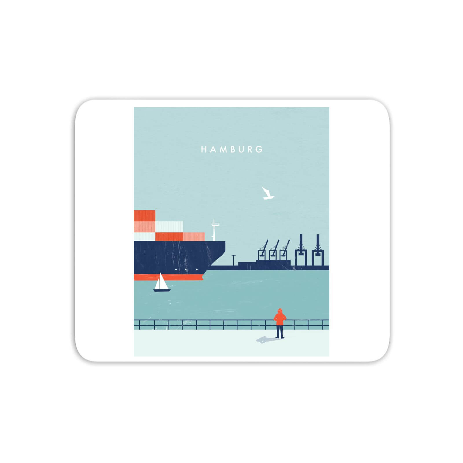 Hamburg Mouse Mat