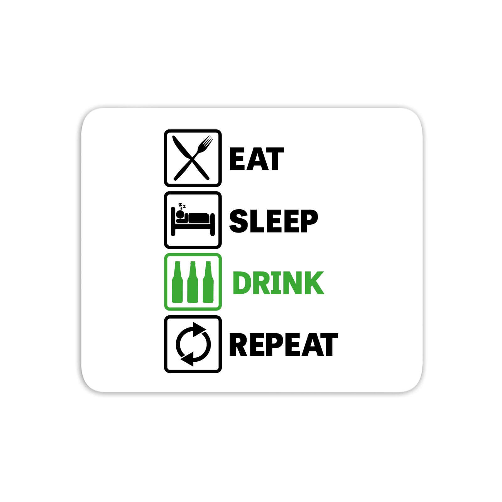 Eat Sleep Game Repeat Mouse Mat