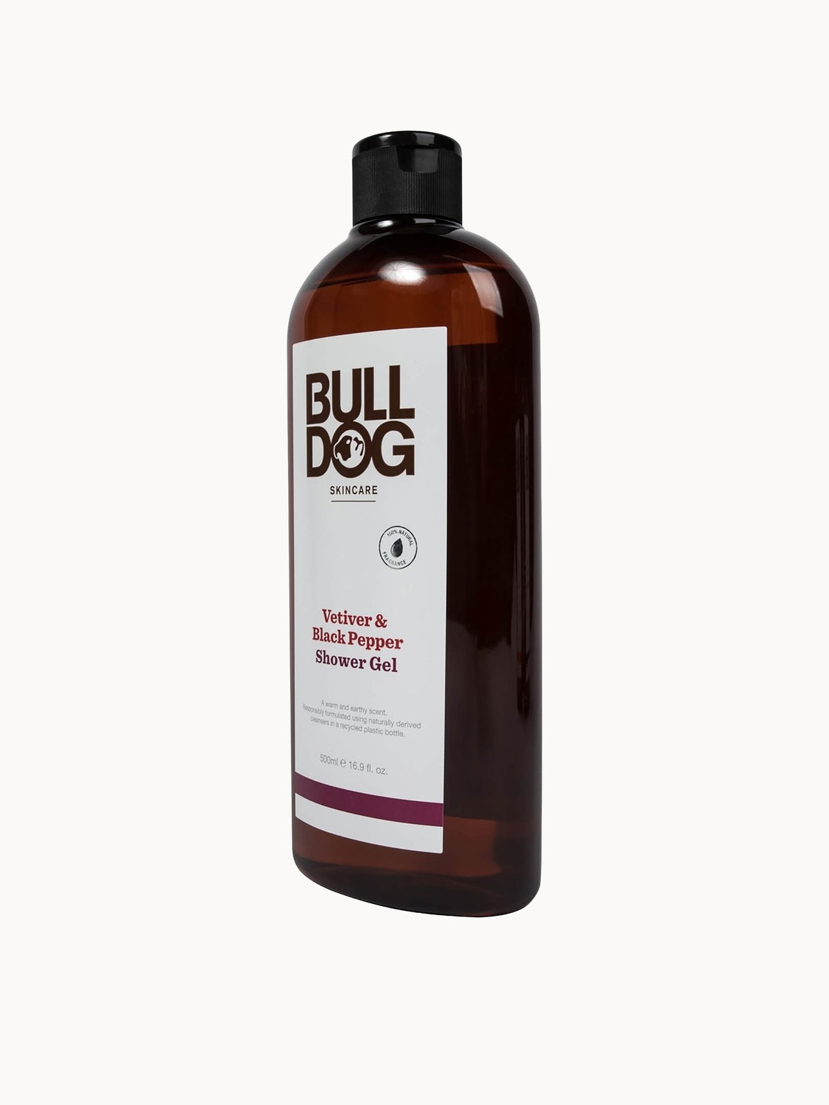 Bulldog Skincare Black Pepper & Vetiver Shower Gel 500ml 2