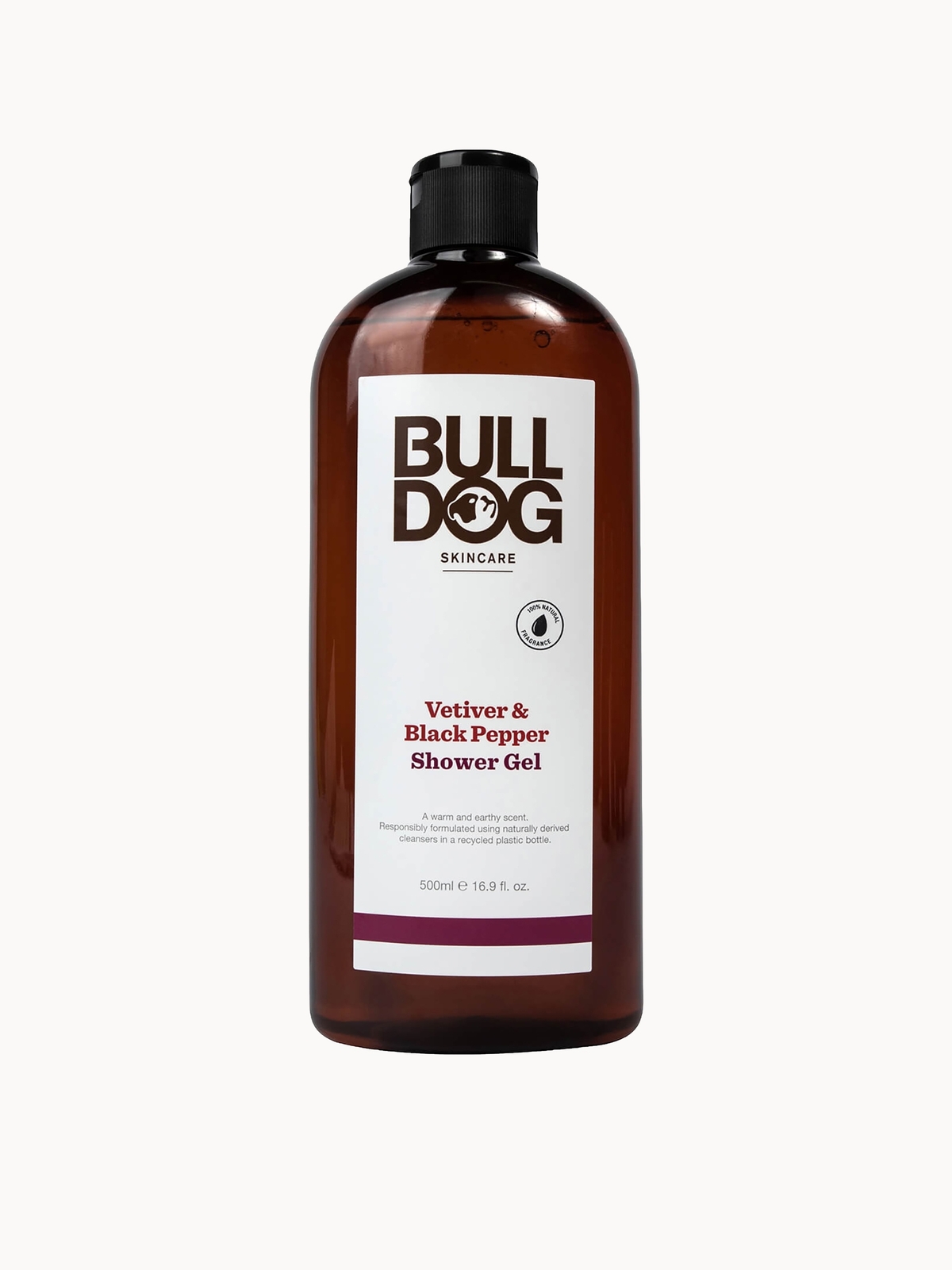 Bulldog Skincare Black Pepper & Vetiver Shower Gel 500ml