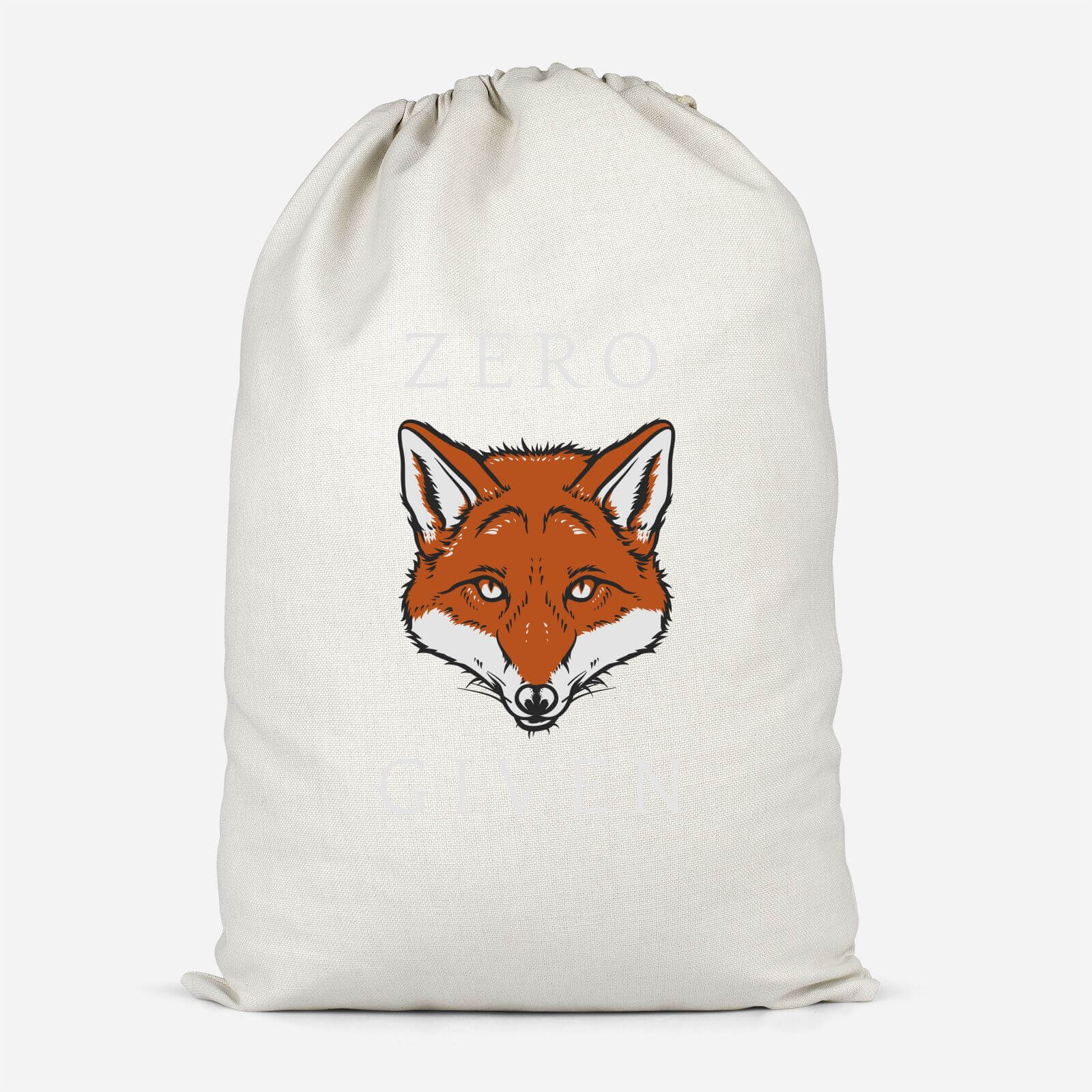 Zero Fox Given Cotton Storage Bag - Large