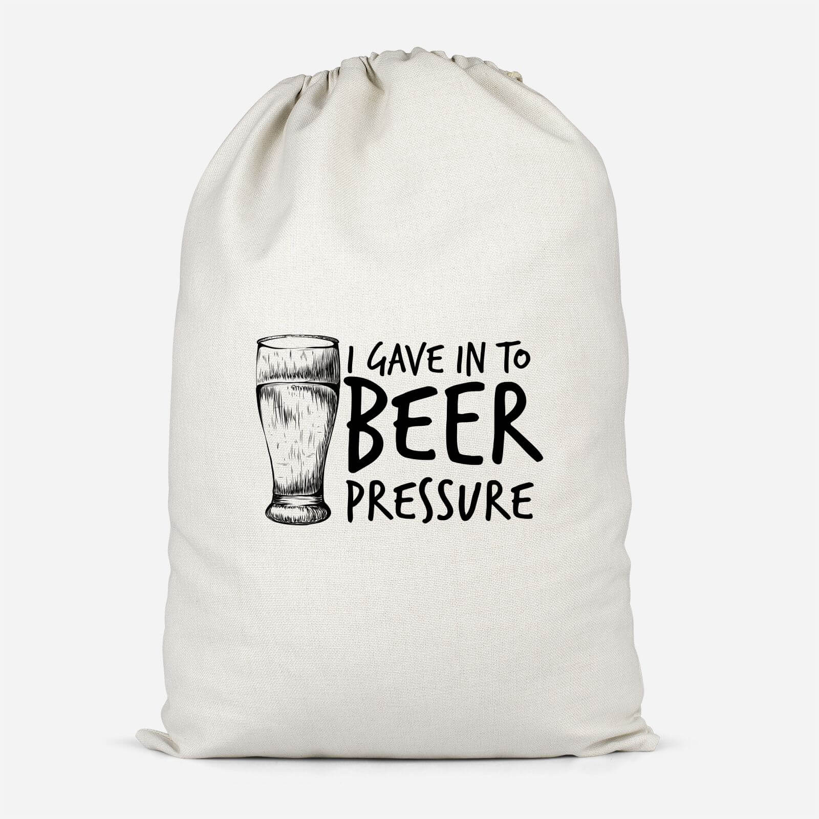 Beer Pressure Cotton Storage Bag - Small