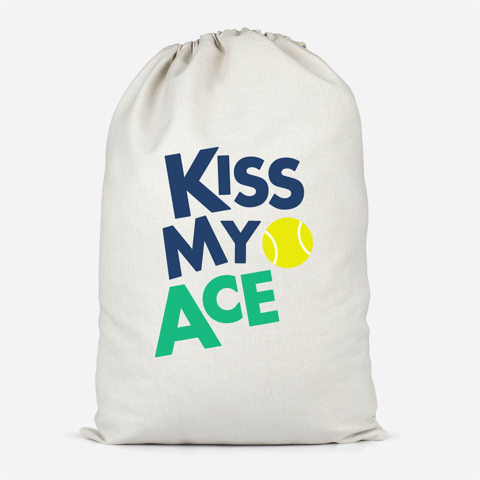 Kiss My Ace Cotton Storage Bag   Small