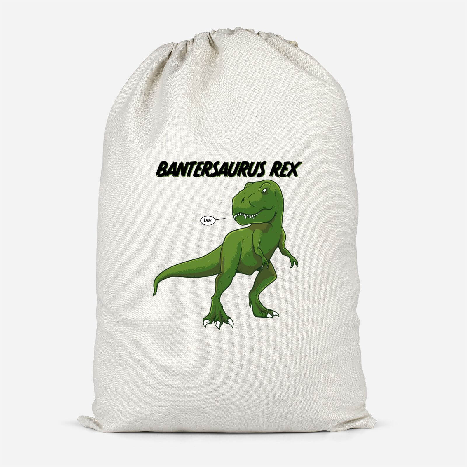 Bantersaurus Rex Cotton Storage Bag - Small