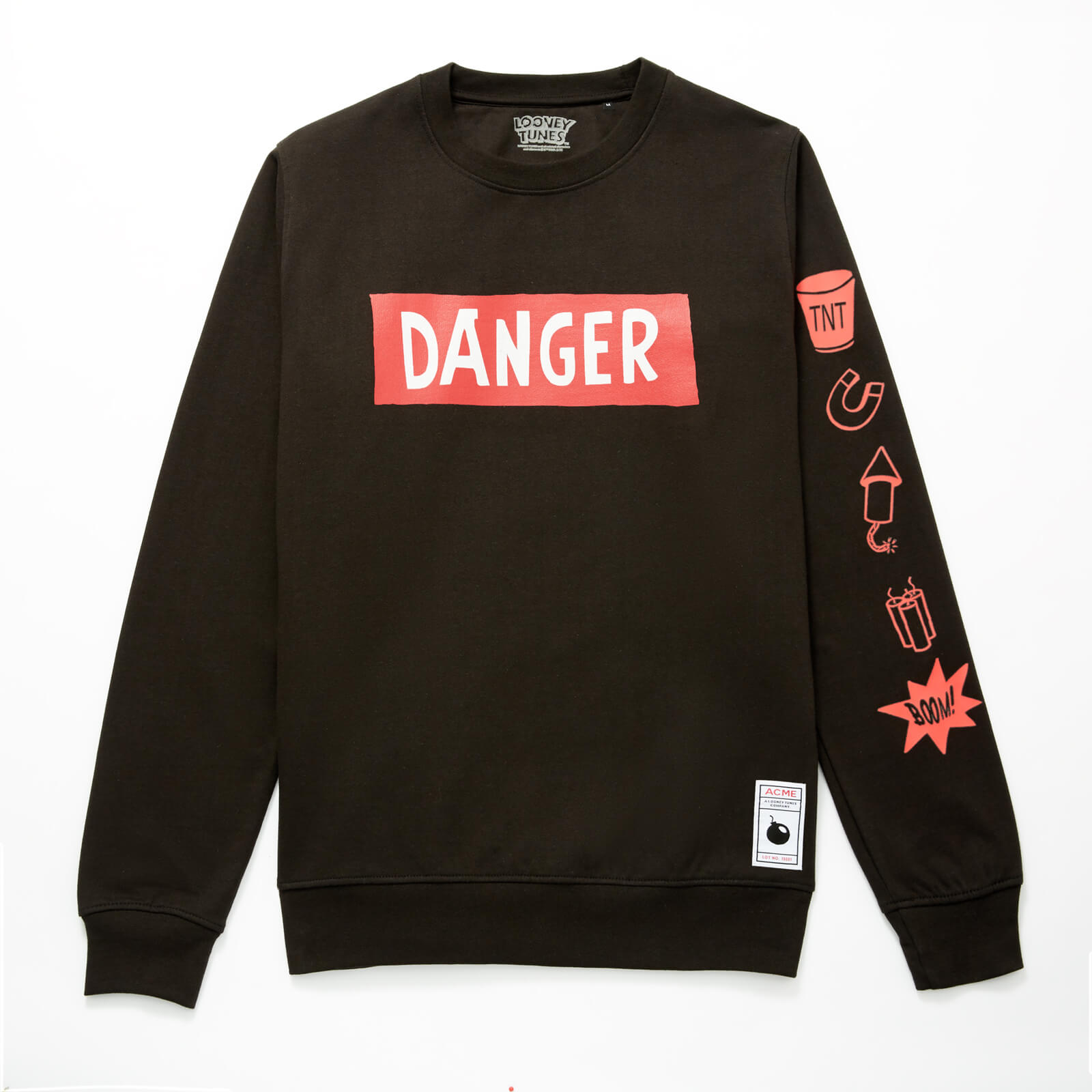 

Looney Tunes ACME Capsule Danger Sweatshirt - Black - XL - Nero