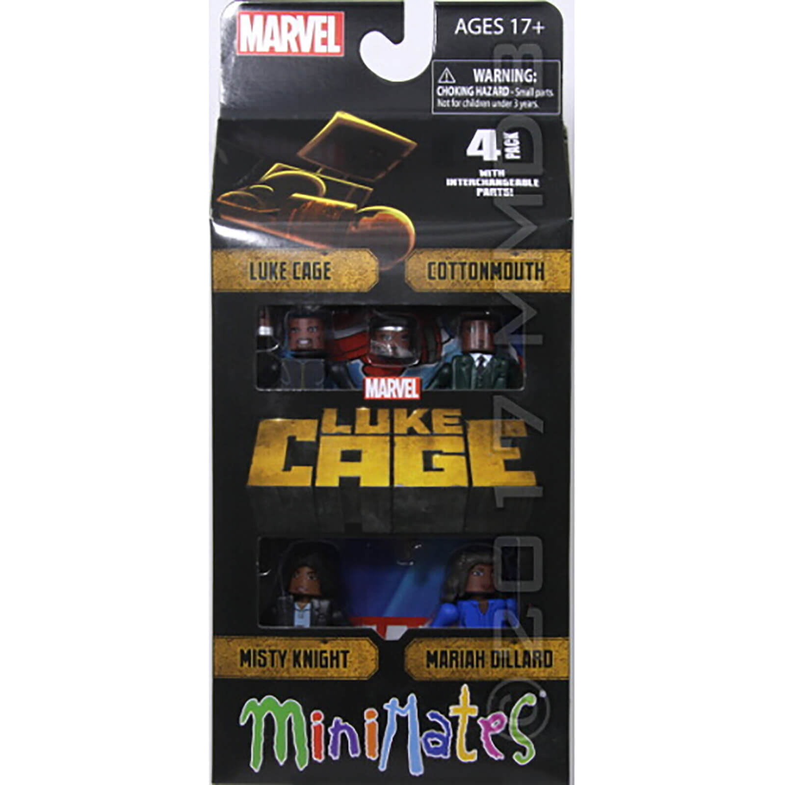 Minimates Marvel Defenders Netflix Luke Cage Figure Box Set