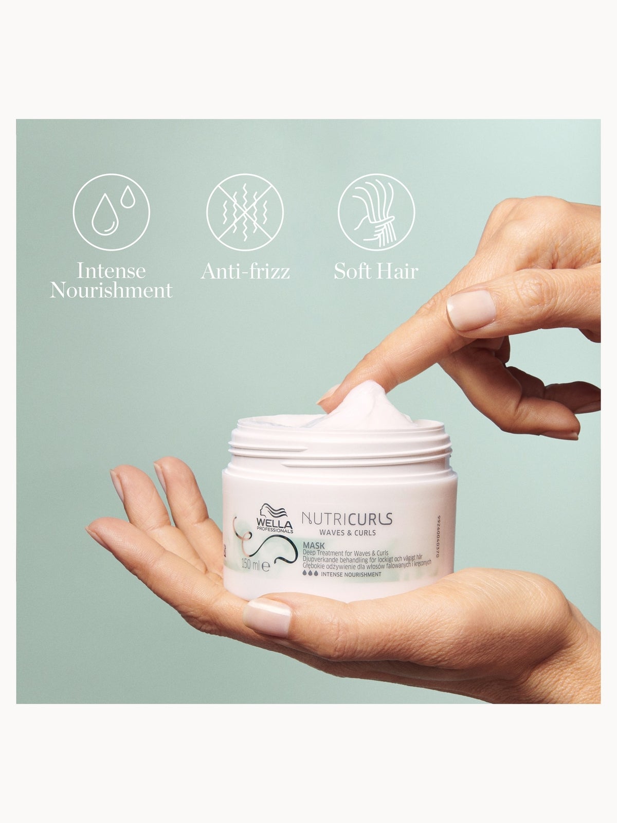 Wella Professionals Nutricurls Mask for Waves and Curls 150ml 3