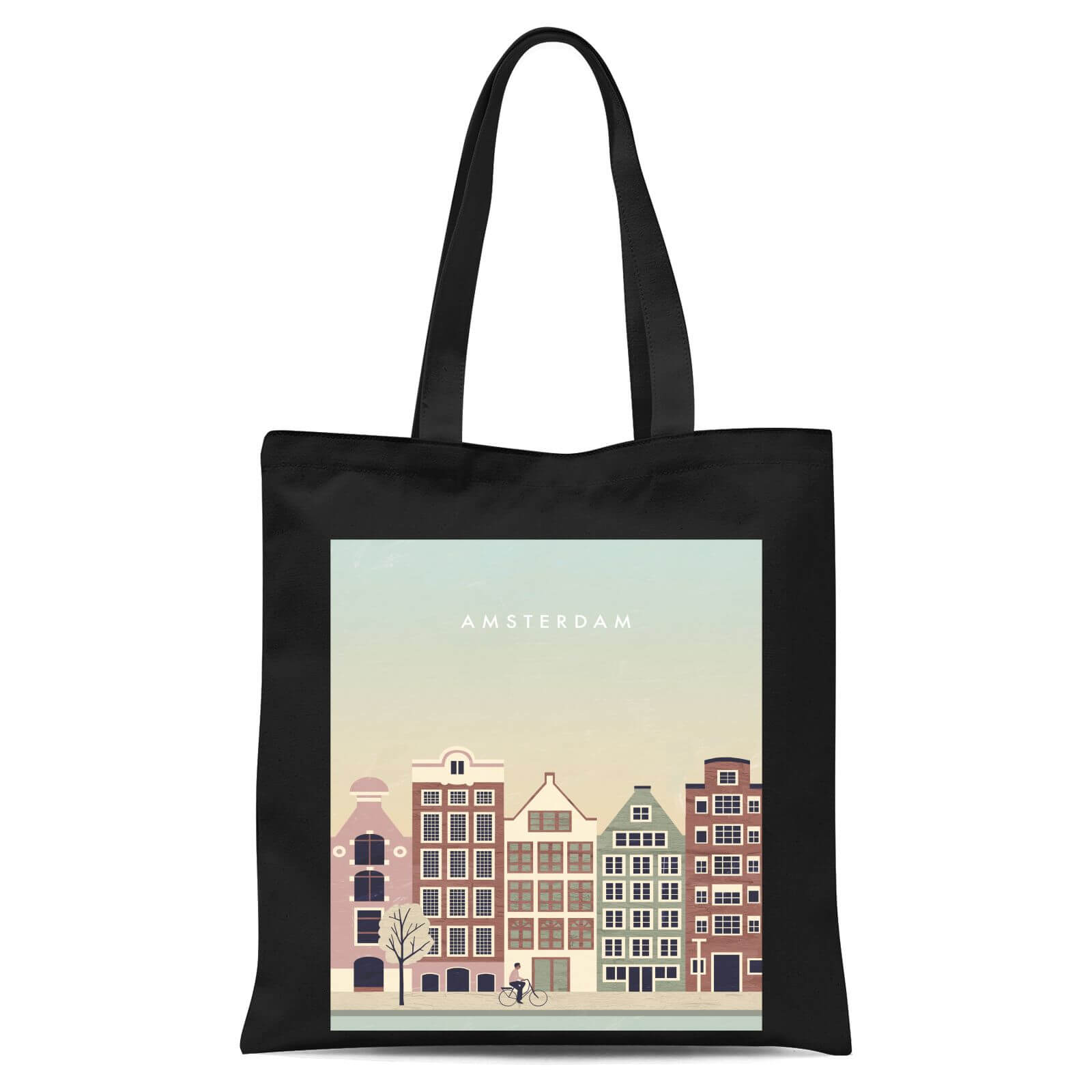 Amsterdam Tote Bag - Black