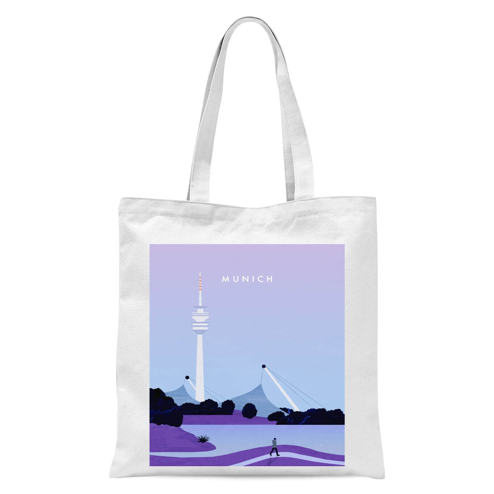 Munich Tote Bag - White
