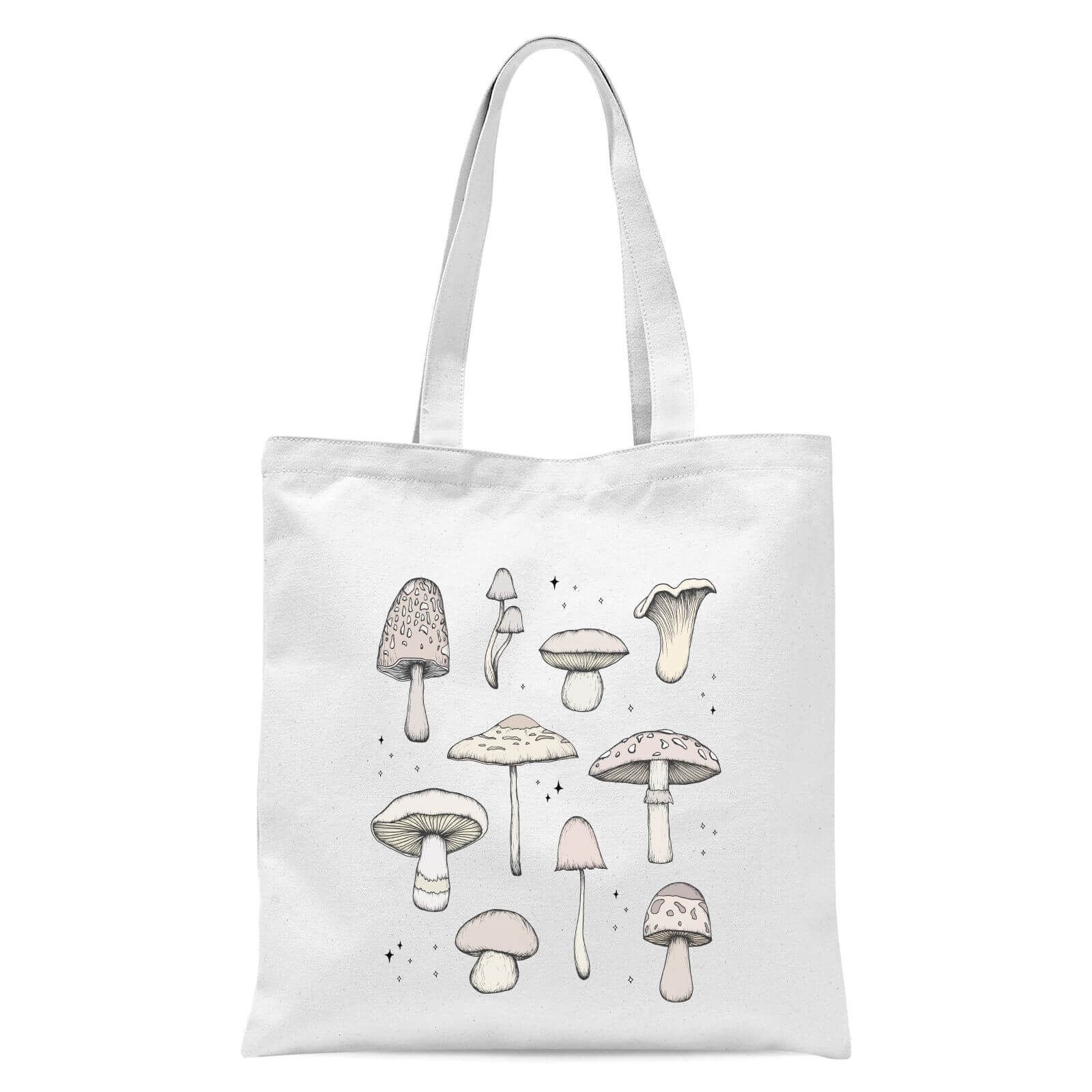 Mushrooms Tote Bag - White